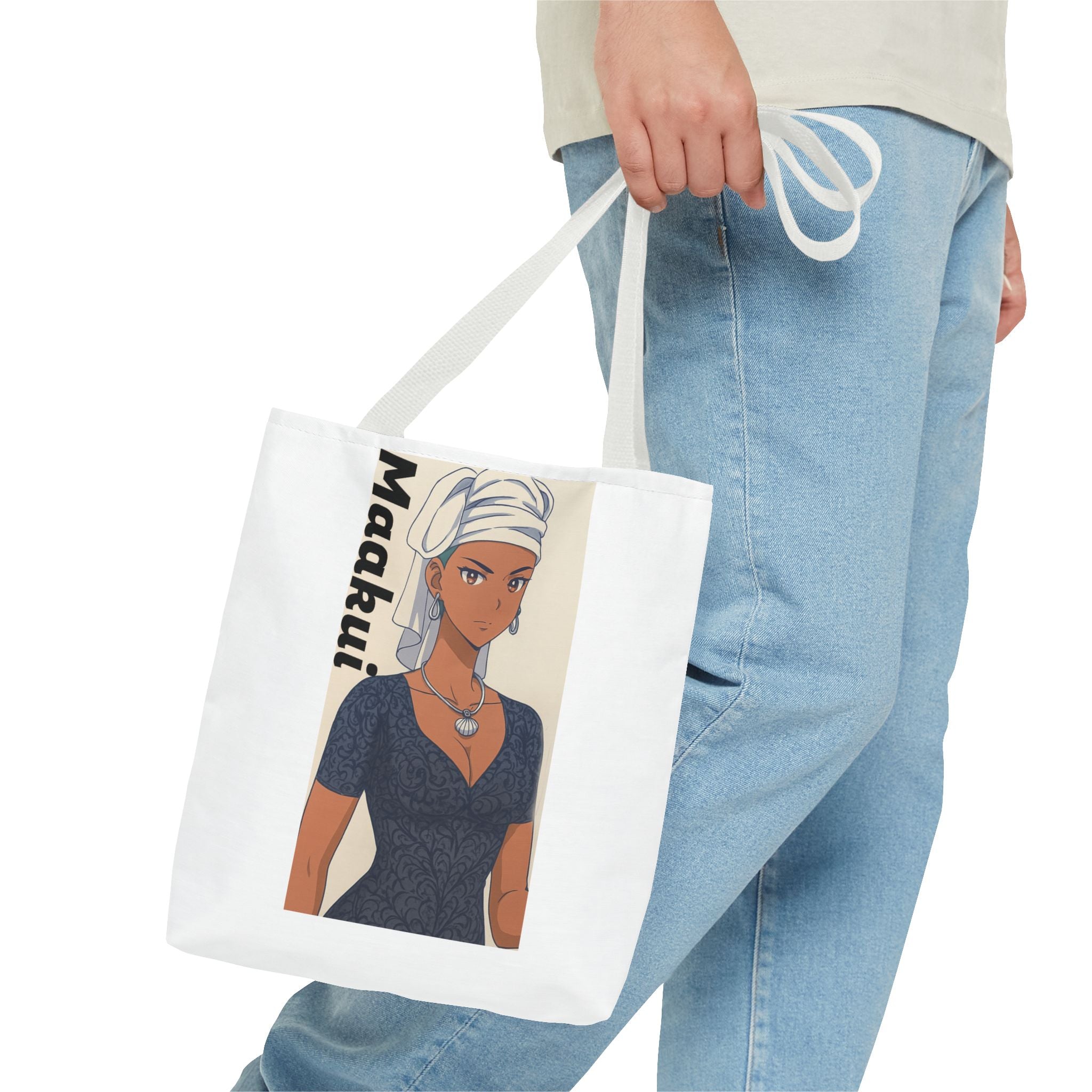 Stylish AOP Tote Bag, Trendy Graphic Reusable Bag, Casual Everyday Carryall, Fashionable Gift for Her, Versatile Shopping Accessory