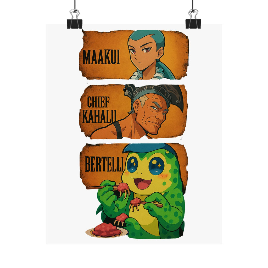 Whimsical Character Posters, Art Prints for Kids, Nature Decor, Anime Wall Art, Unique Home Decoration