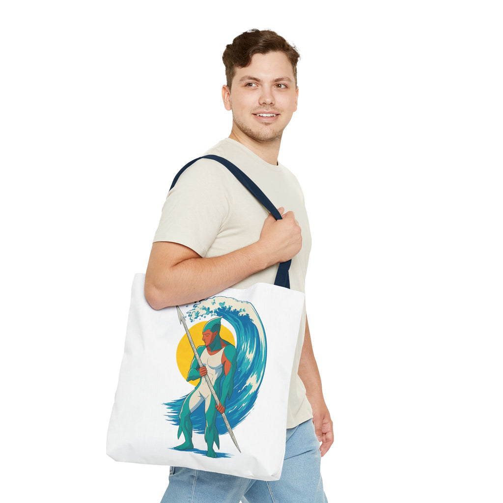 Anime Aljandro Tote Bag - Stylish Eco-Friendly Bag, Unique Gift, Beach Tote, Everyday Carry, Graphic Art Bag