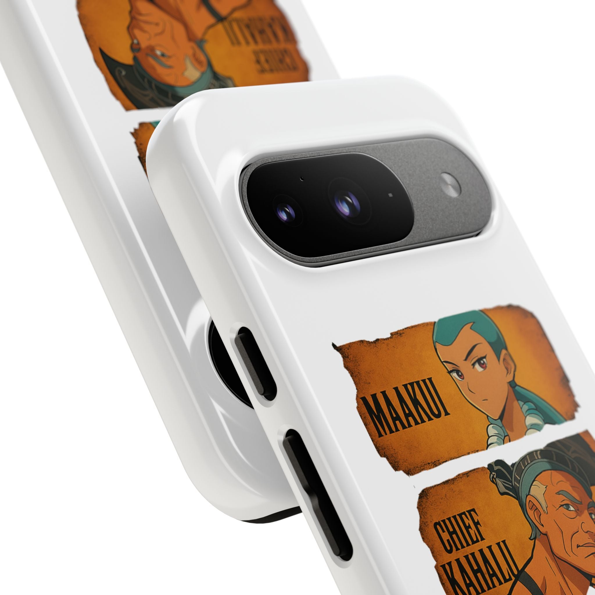 Tough Cases - Anime Phone Case Featuring Maakui, Chief Kahaili, and Bertelli, Great Gift for Fans, Personalized, Trendy, Durable