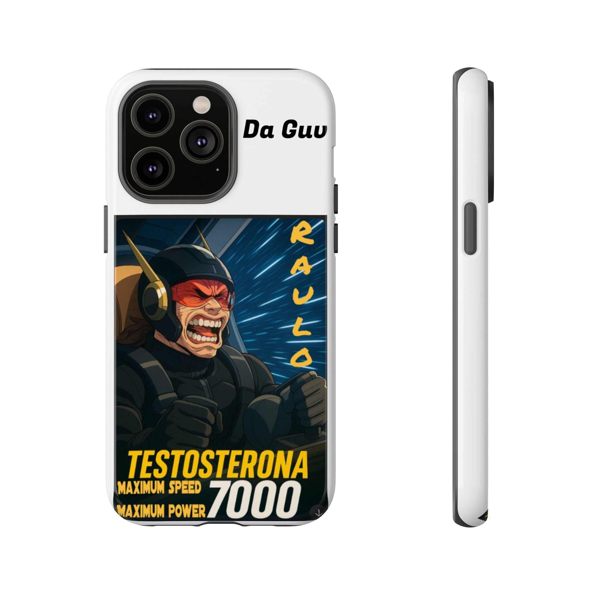 Anime Raulo Tough Cases - Sci-Fi Book Theme, Testosterona 7000, Phone Cover, Protective Shell, Unique Design, Gift for Sci-Fi Fans