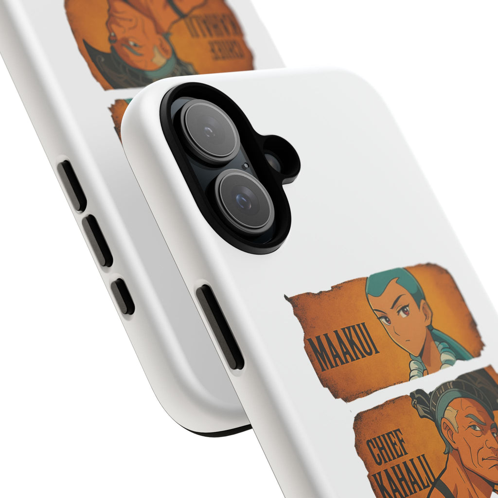 Tough Cases - Anime Phone Case Featuring Maakui, Chief Kahaili, and Bertelli, Great Gift for Fans, Personalized, Trendy, Durable
