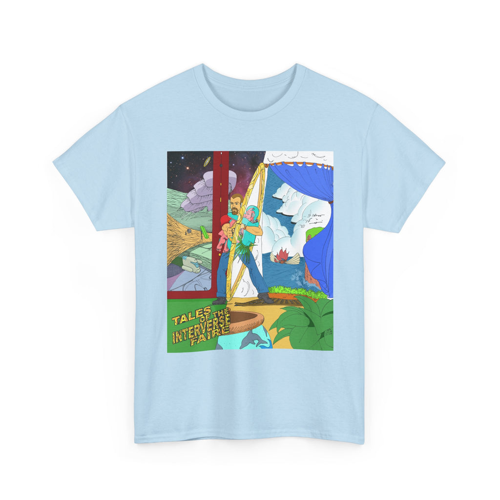 Fun Anime Tee - Unisex Heavy Cotton Tee, Original Author Art, Da Guv, sci-fi, Unique Graphic Shirt, Anime Lover Gift