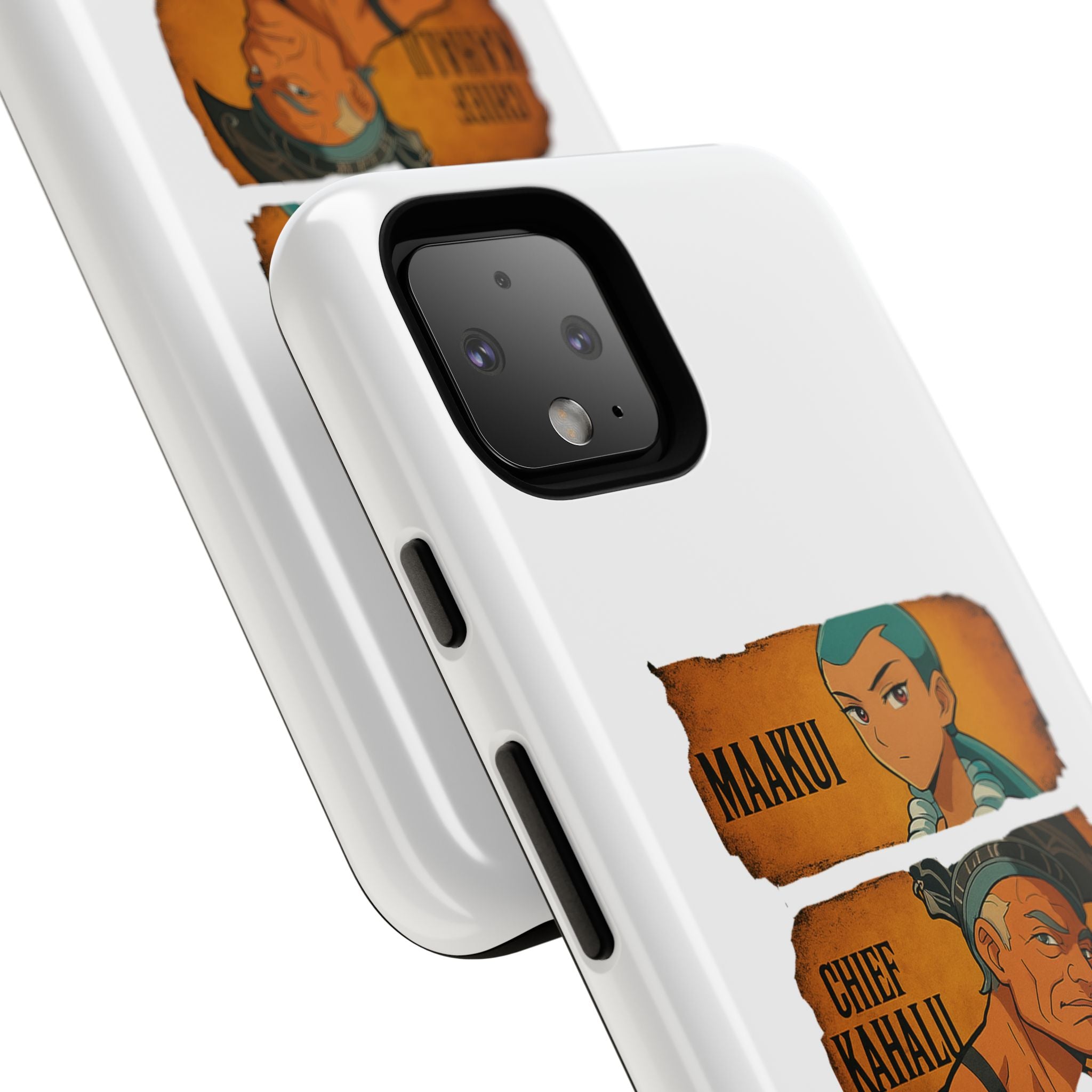 Tough Cases - Anime Phone Case Featuring Maakui, Chief Kahaili, and Bertelli, Great Gift for Fans, Personalized, Trendy, Durable