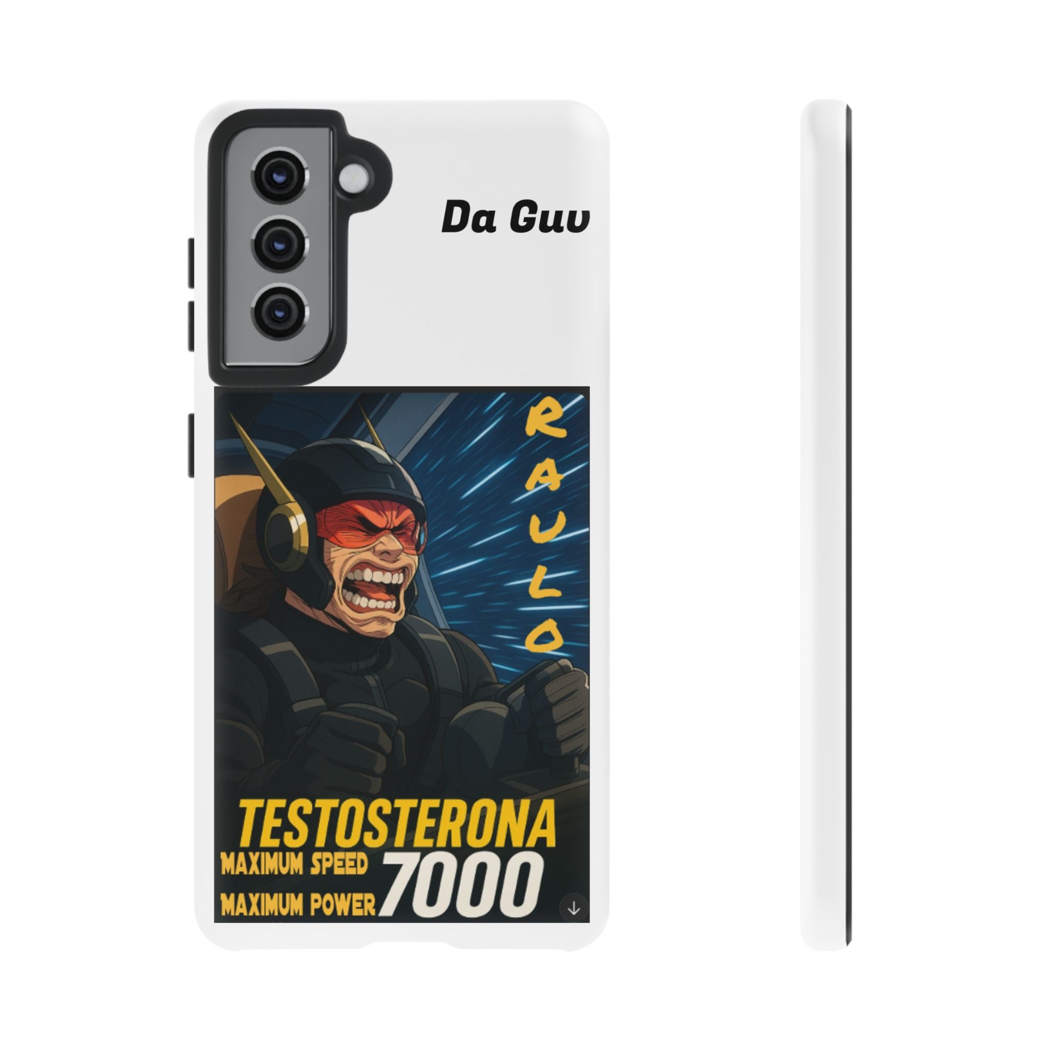Anime Raulo Tough Cases - Sci-Fi Book Theme, Testosterona 7000, Phone Cover, Protective Shell, Unique Design, Gift for Sci-Fi Fans
