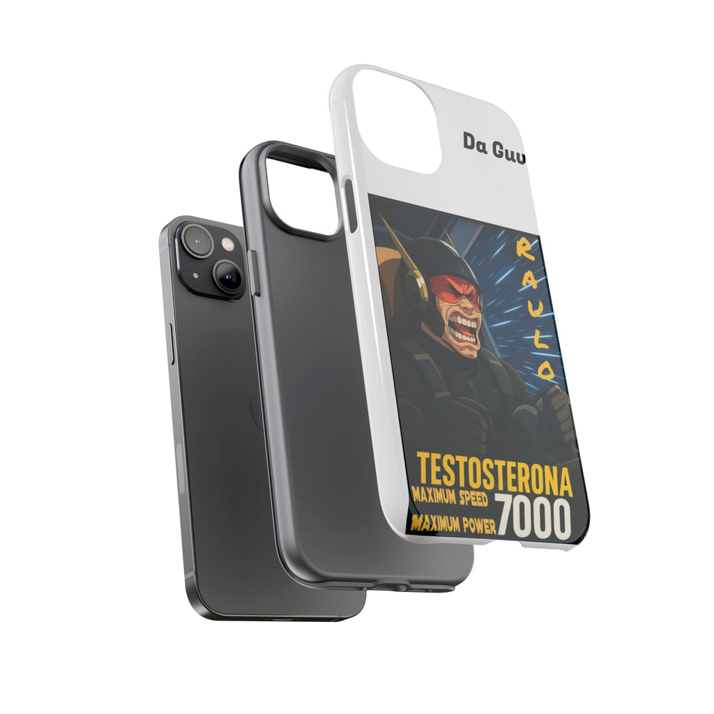 Anime Raulo Tough Cases - Sci-Fi Book Theme, Testosterona 7000, Phone Cover, Protective Shell, Unique Design, Gift for Sci-Fi Fans