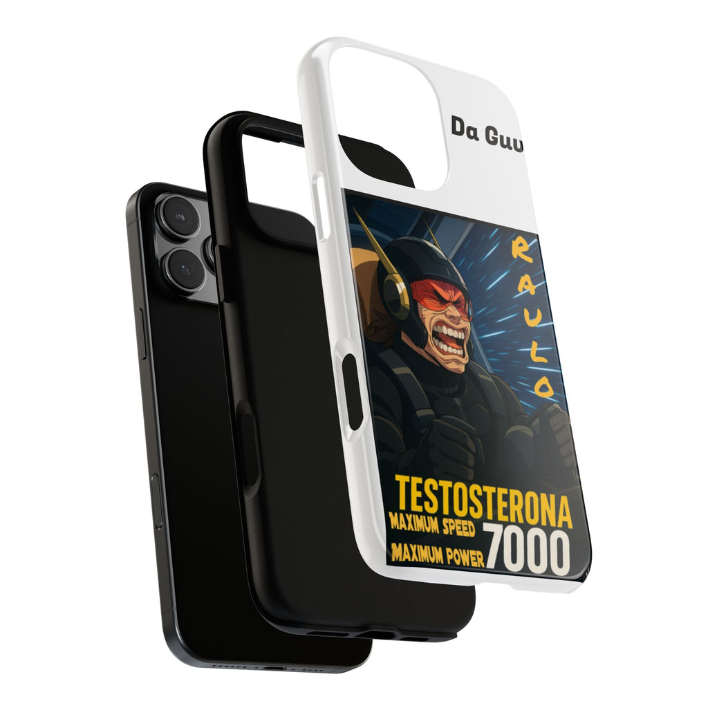 Anime Raulo Tough Cases - Sci-Fi Book Theme, Testosterona 7000, Phone Cover, Protective Shell, Unique Design, Gift for Sci-Fi Fans