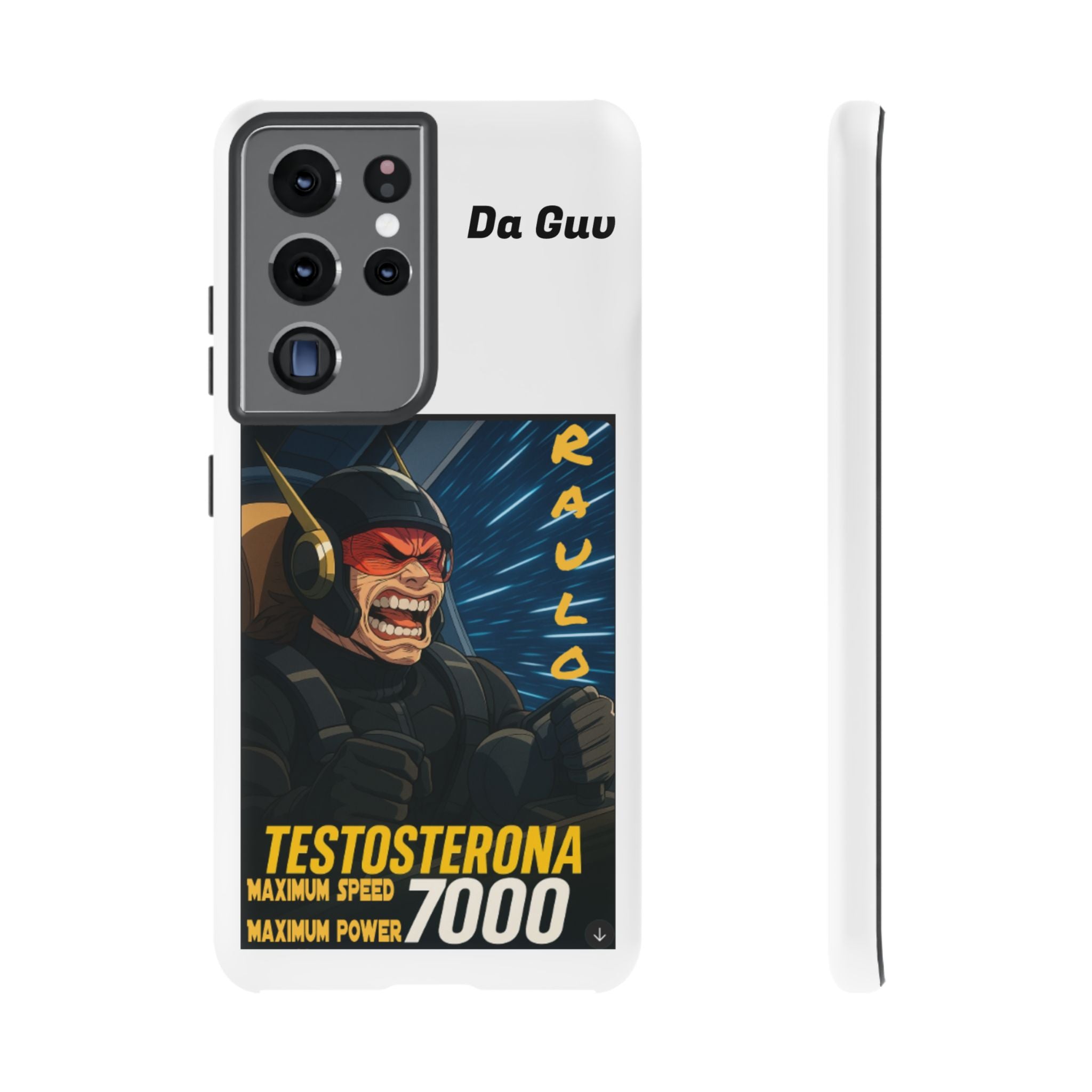 Anime Raulo Tough Cases - Sci-Fi Book Theme, Testosterona 7000, Phone Cover, Protective Shell, Unique Design, Gift for Sci-Fi Fans