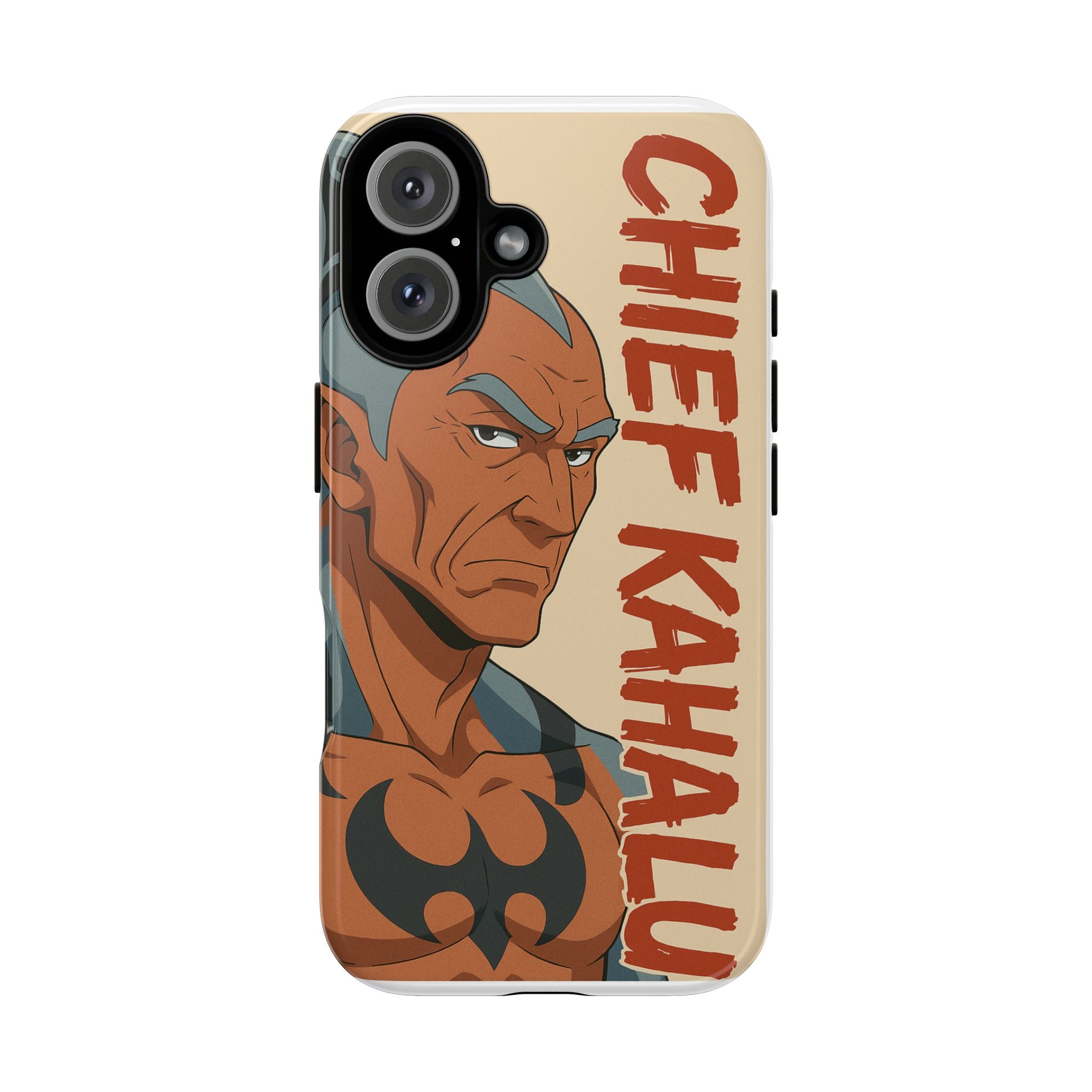Phone Cases, Chief Kahalu Character Design, Sci-Fi Book Fan Gift, Da Guv Novel Art, Unique Literary Gift