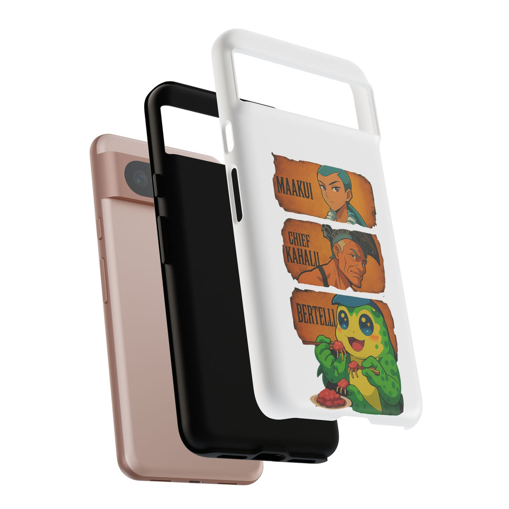 Tough Cases - Anime Phone Case Featuring Maakui, Chief Kahaili, and Bertelli, Great Gift for Fans, Personalized, Trendy, Durable