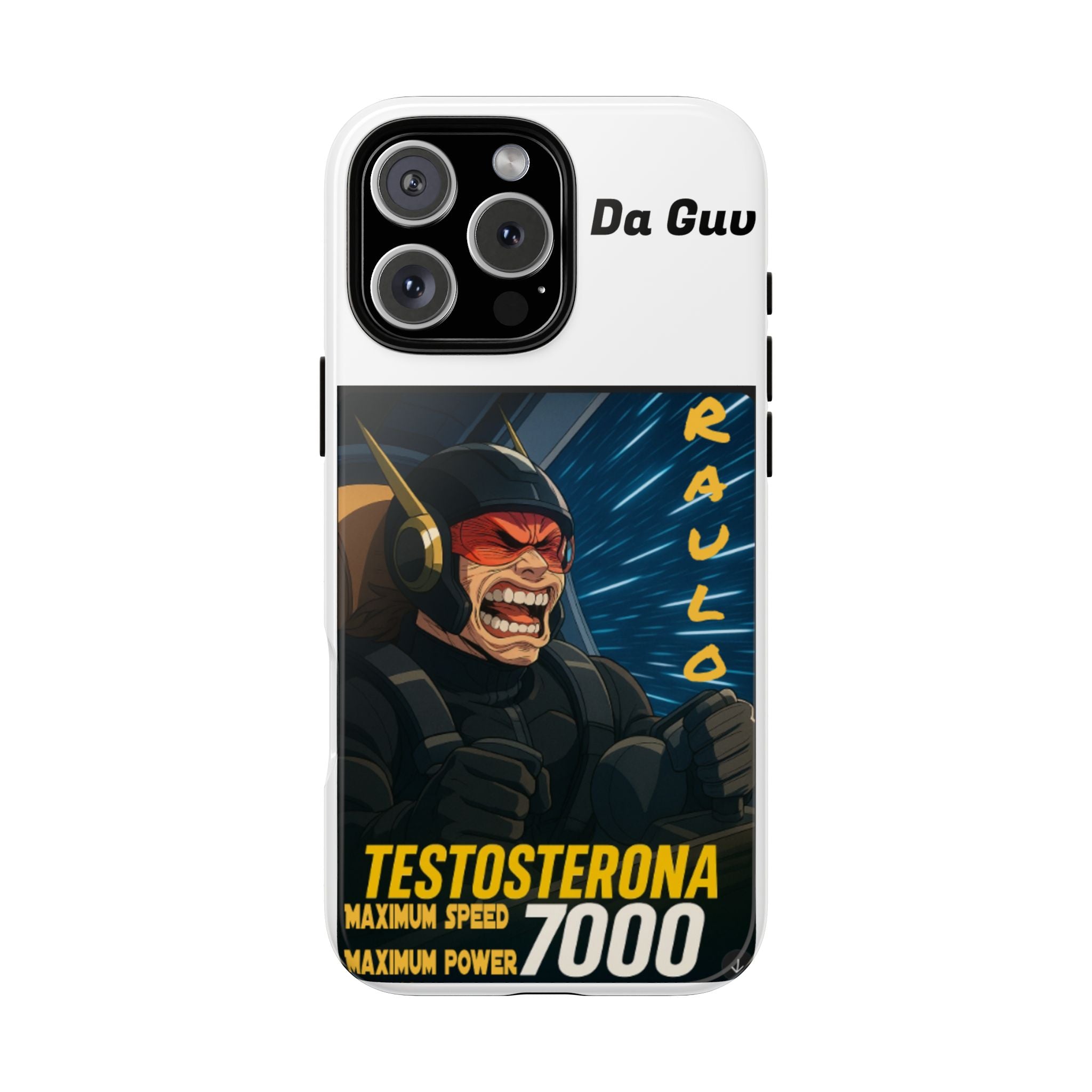 Anime Raulo Tough Cases - Sci-Fi Book Theme, Testosterona 7000, Phone Cover, Protective Shell, Unique Design, Gift for Sci-Fi Fans