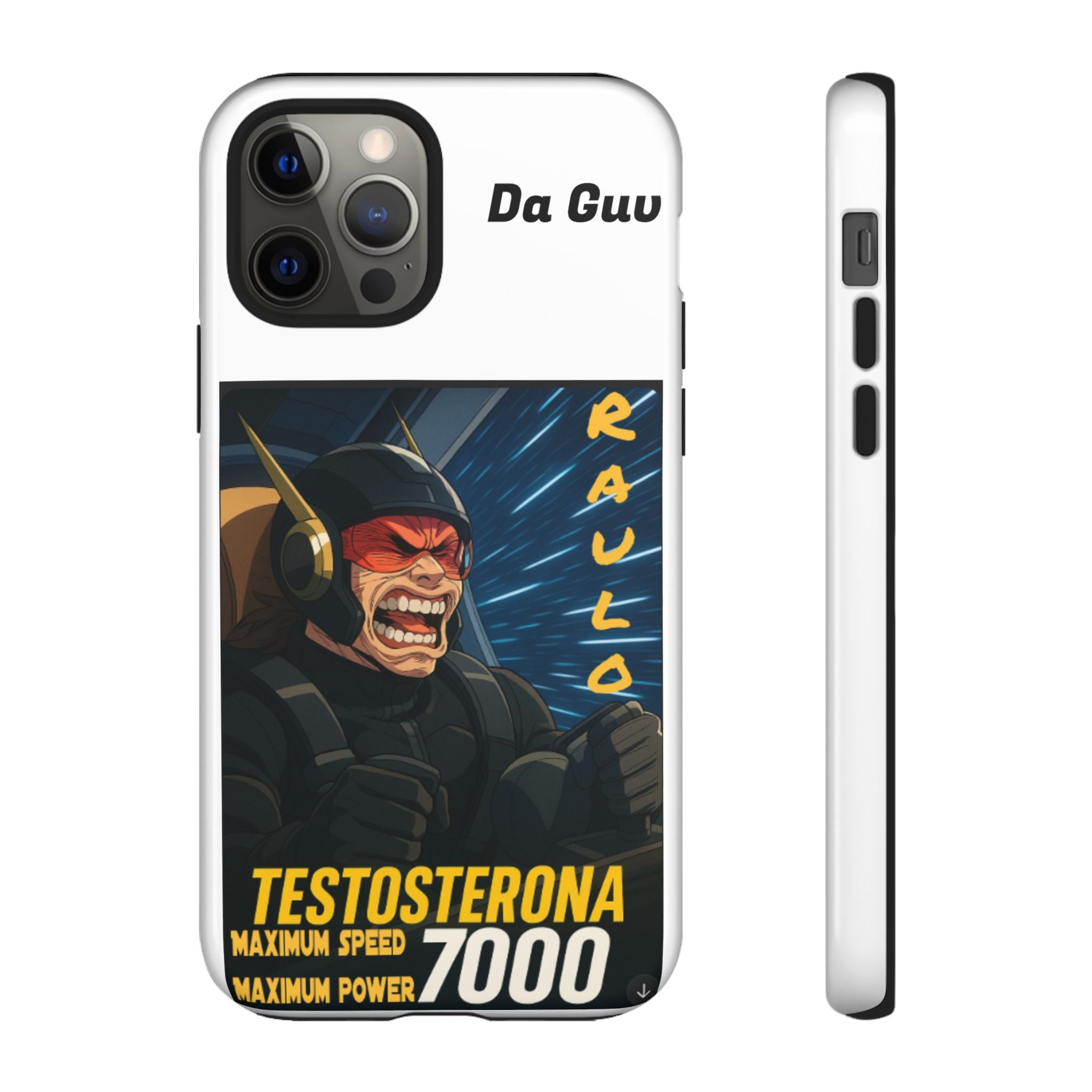 Anime Raulo Tough Cases - Sci-Fi Book Theme, Testosterona 7000, Phone Cover, Protective Shell, Unique Design, Gift for Sci-Fi Fans