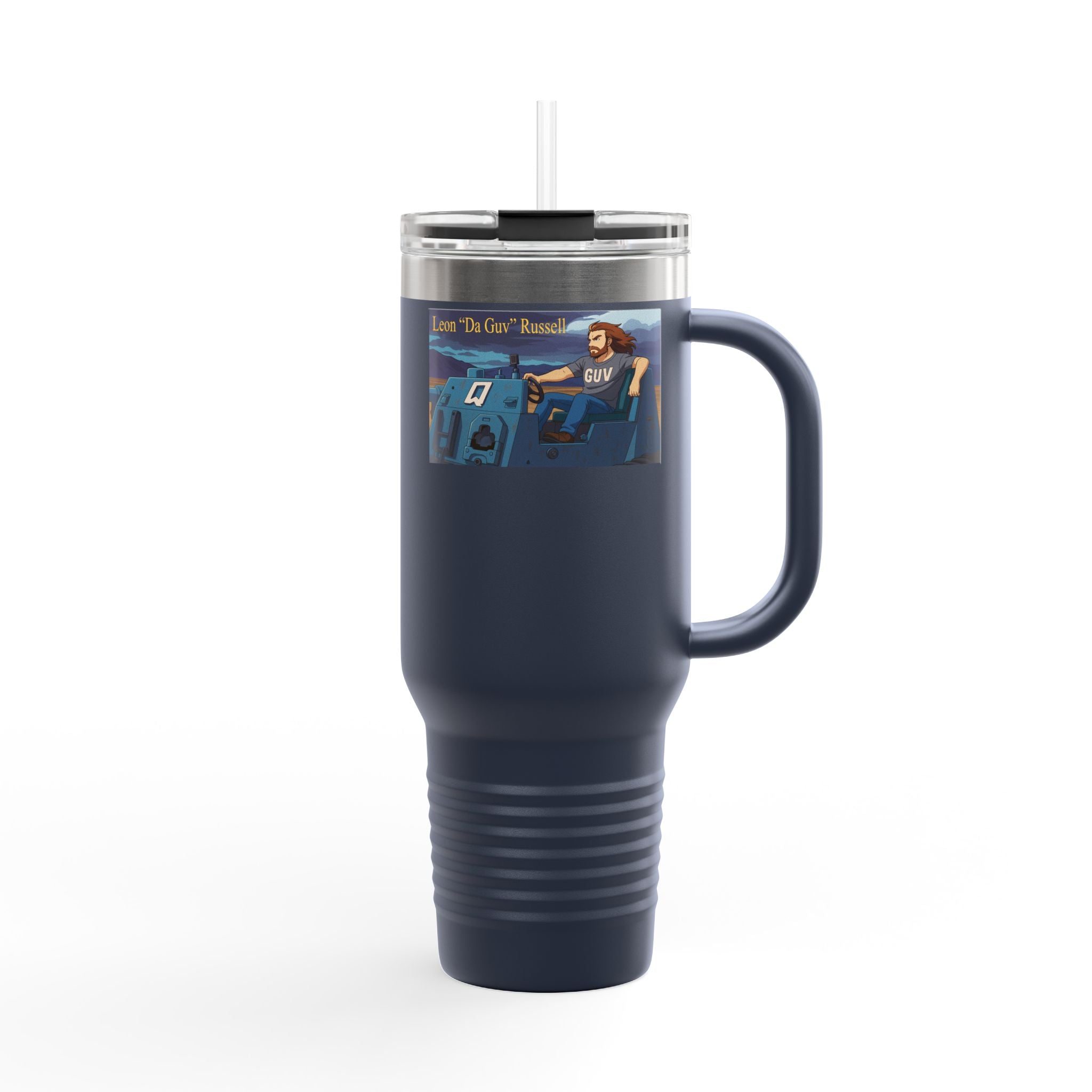 Stylish Insulated sci-fi Travel Mug, 40oz | Perfect for Coffee Lovers, Travel, Camping, Outdoors, Gifts