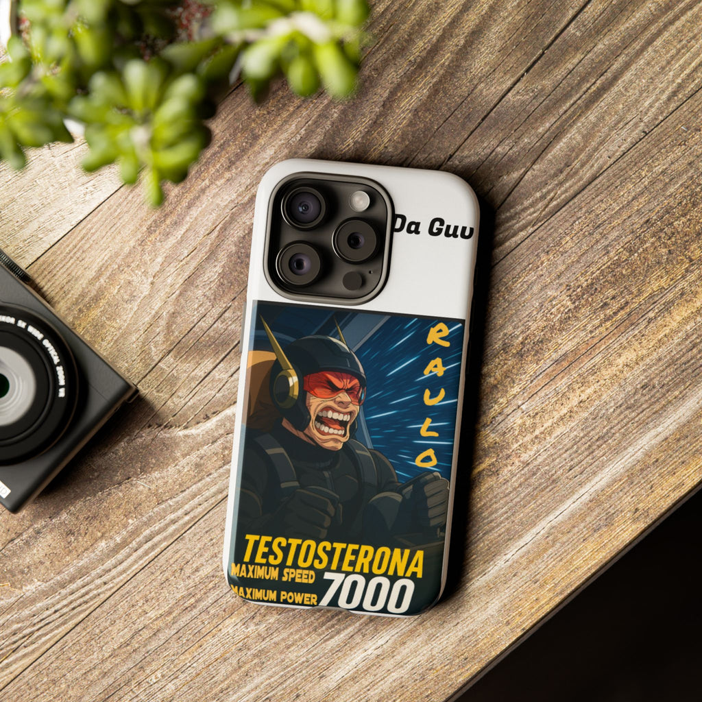Anime Raulo Tough Cases - Sci-Fi Book Theme, Testosterona 7000, Phone Cover, Protective Shell, Unique Design, Gift for Sci-Fi Fans