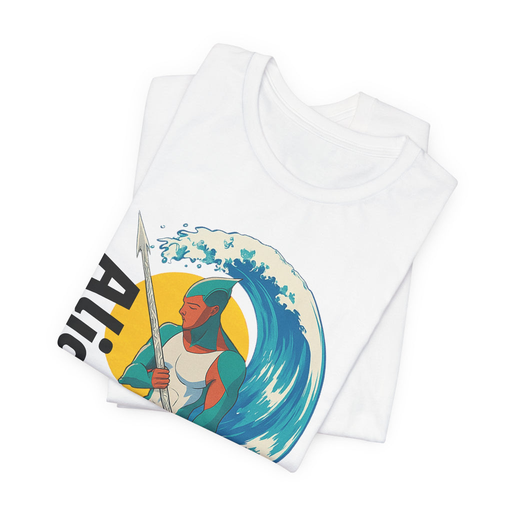 Aljandro Wave Warrior T-Shirt — Personalized 'Aljandro' Surf Guardian Tee
