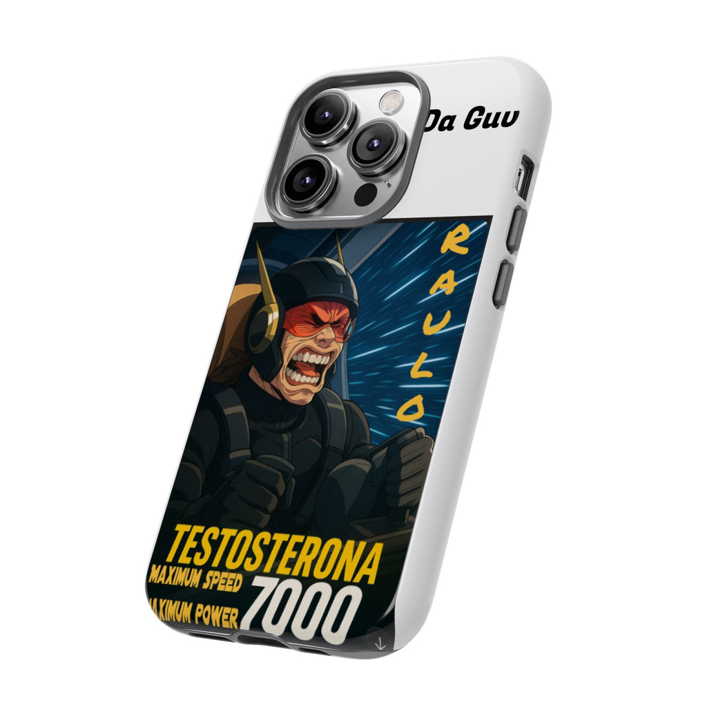 Anime Raulo Tough Cases - Sci-Fi Book Theme, Testosterona 7000, Phone Cover, Protective Shell, Unique Design, Gift for Sci-Fi Fans