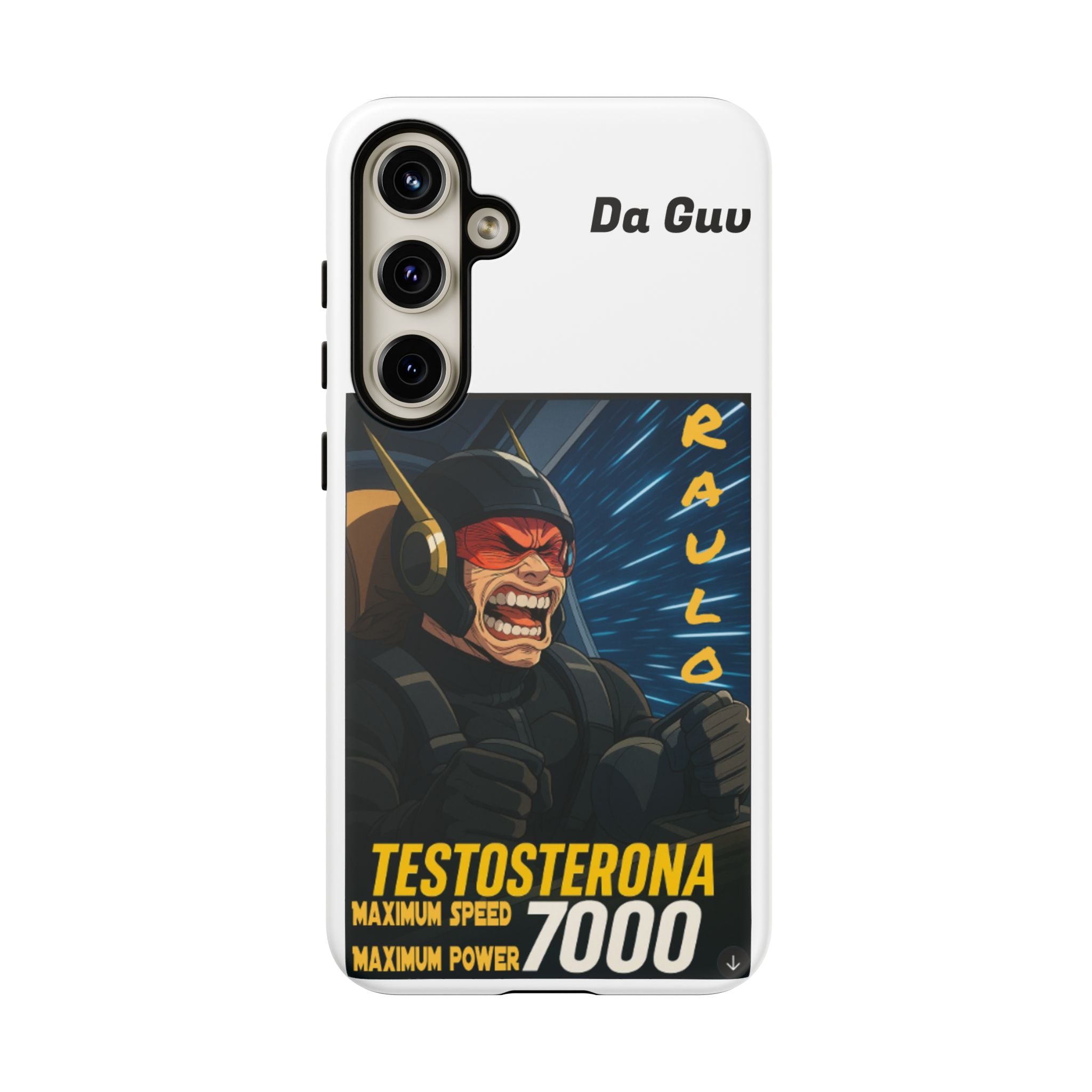 Anime Raulo Tough Cases - Sci-Fi Book Theme, Testosterona 7000, Phone Cover, Protective Shell, Unique Design, Gift for Sci-Fi Fans
