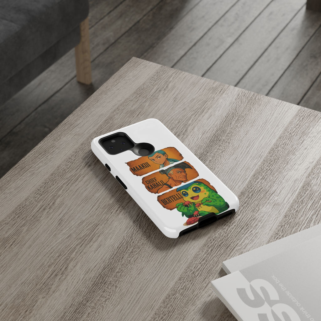 Tough Cases - Anime Phone Case Featuring Maakui, Chief Kahaili, and Bertelli, Great Gift for Fans, Personalized, Trendy, Durable