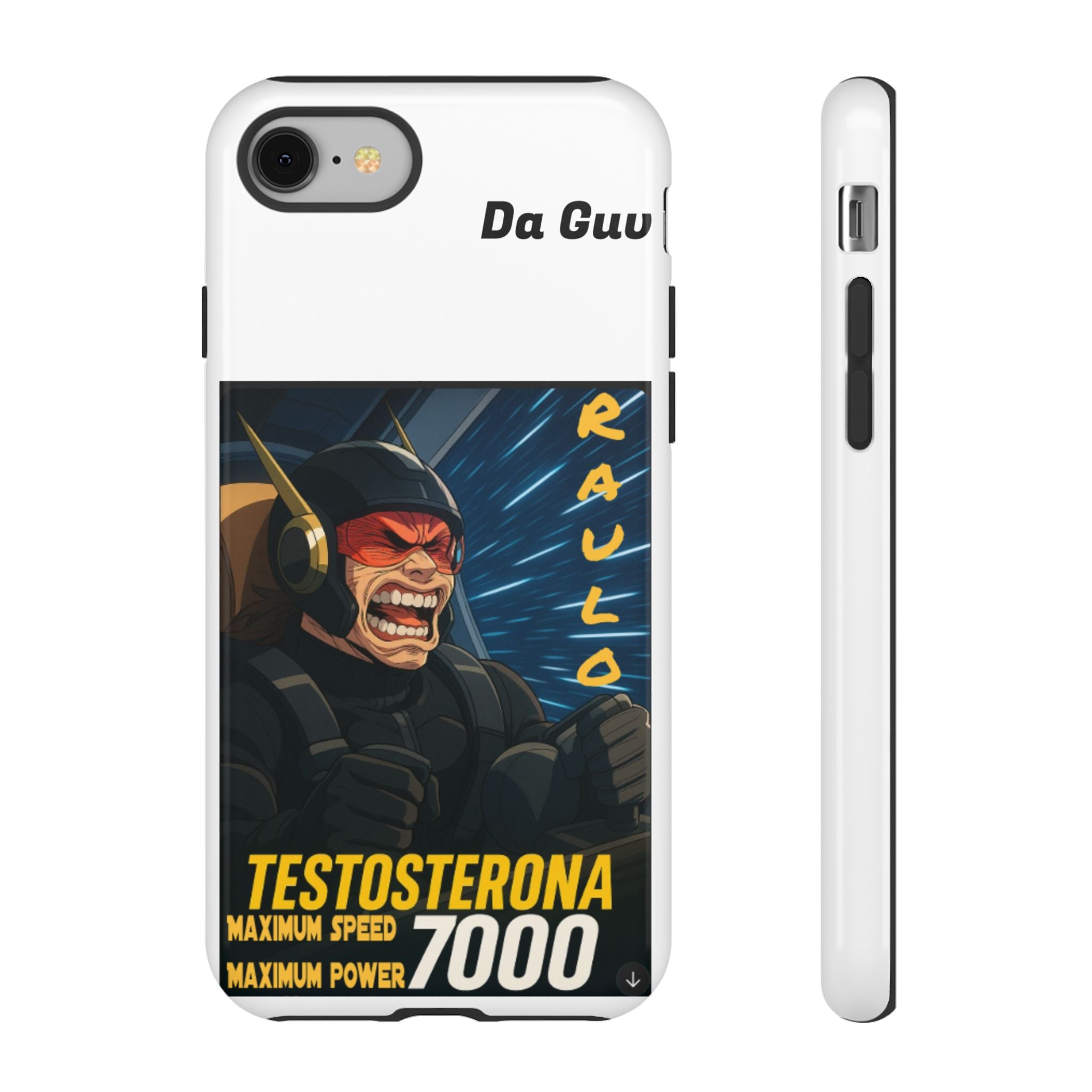 Anime Raulo Tough Cases - Sci-Fi Book Theme, Testosterona 7000, Phone Cover, Protective Shell, Unique Design, Gift for Sci-Fi Fans