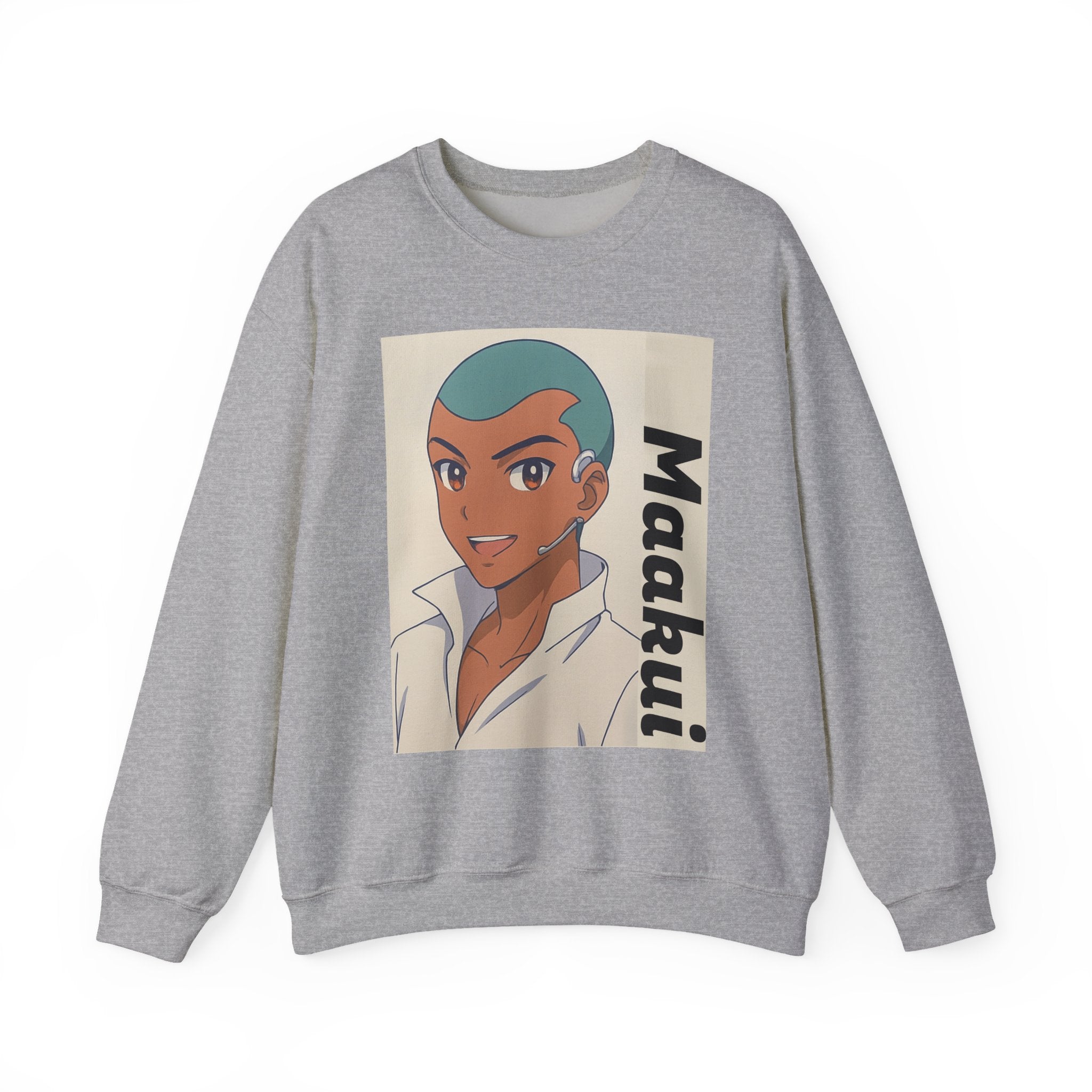 Maakui, anime character Crewneck Sweatshirt - Perfect for Everyday Wear, Unique Gift, Cozy Fashion