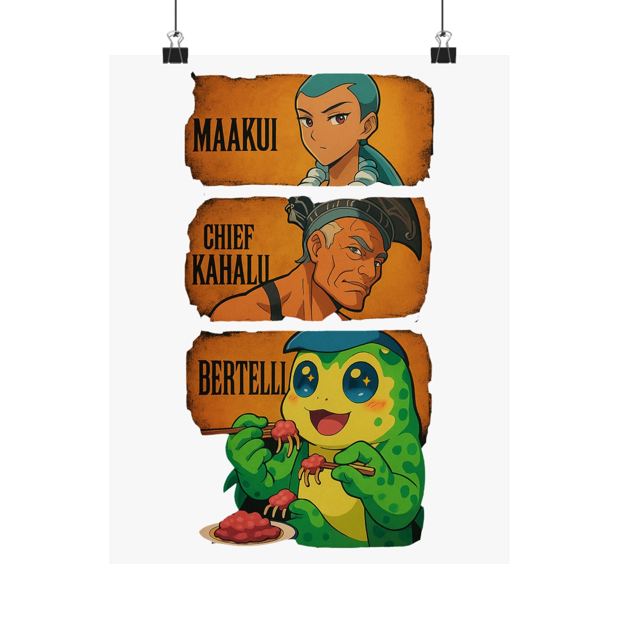 Whimsical Character Posters, Art Prints for Kids, Nature Decor, Anime Wall Art, Unique Home Decoration