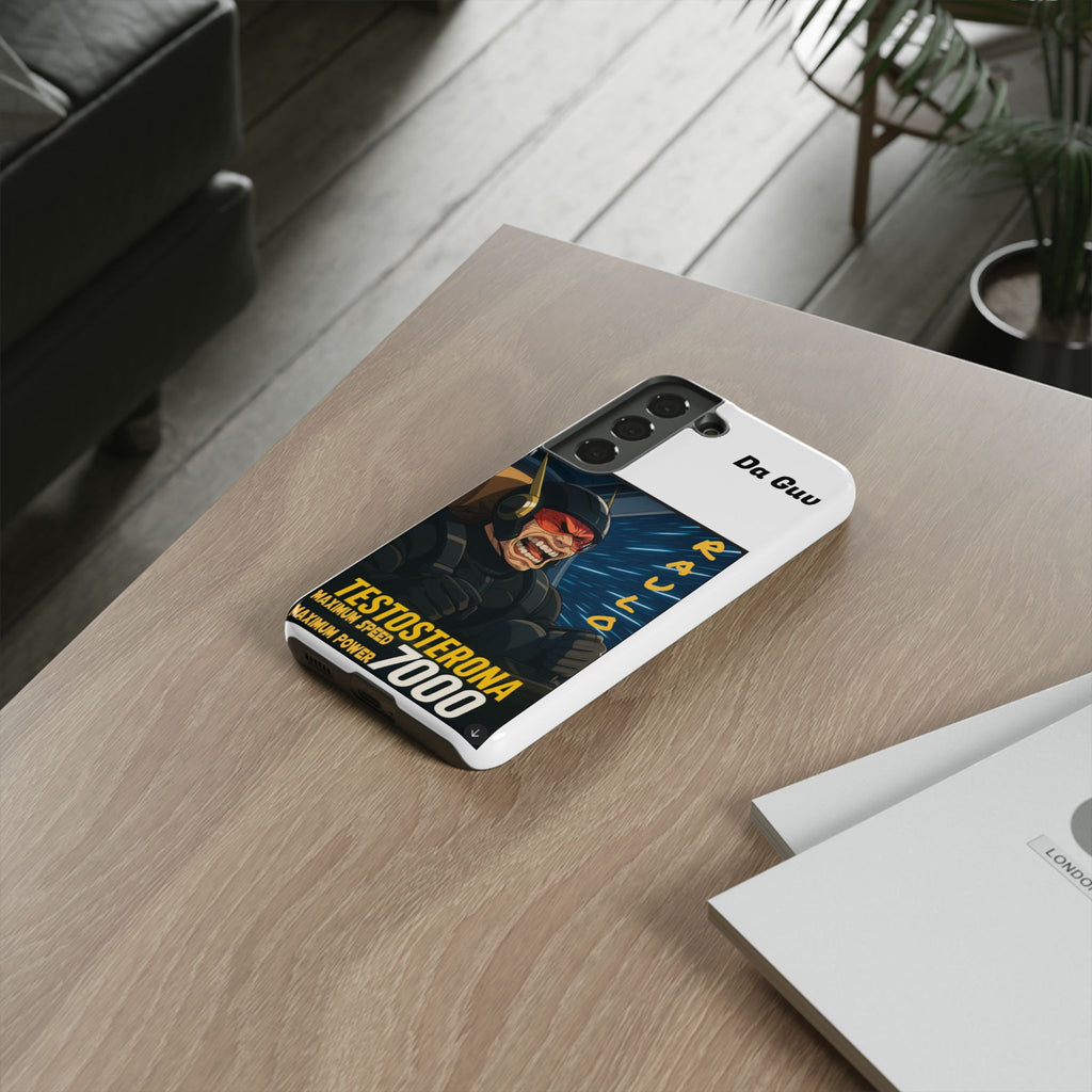 Anime Raulo Tough Cases - Sci-Fi Book Theme, Testosterona 7000, Phone Cover, Protective Shell, Unique Design, Gift for Sci-Fi Fans
