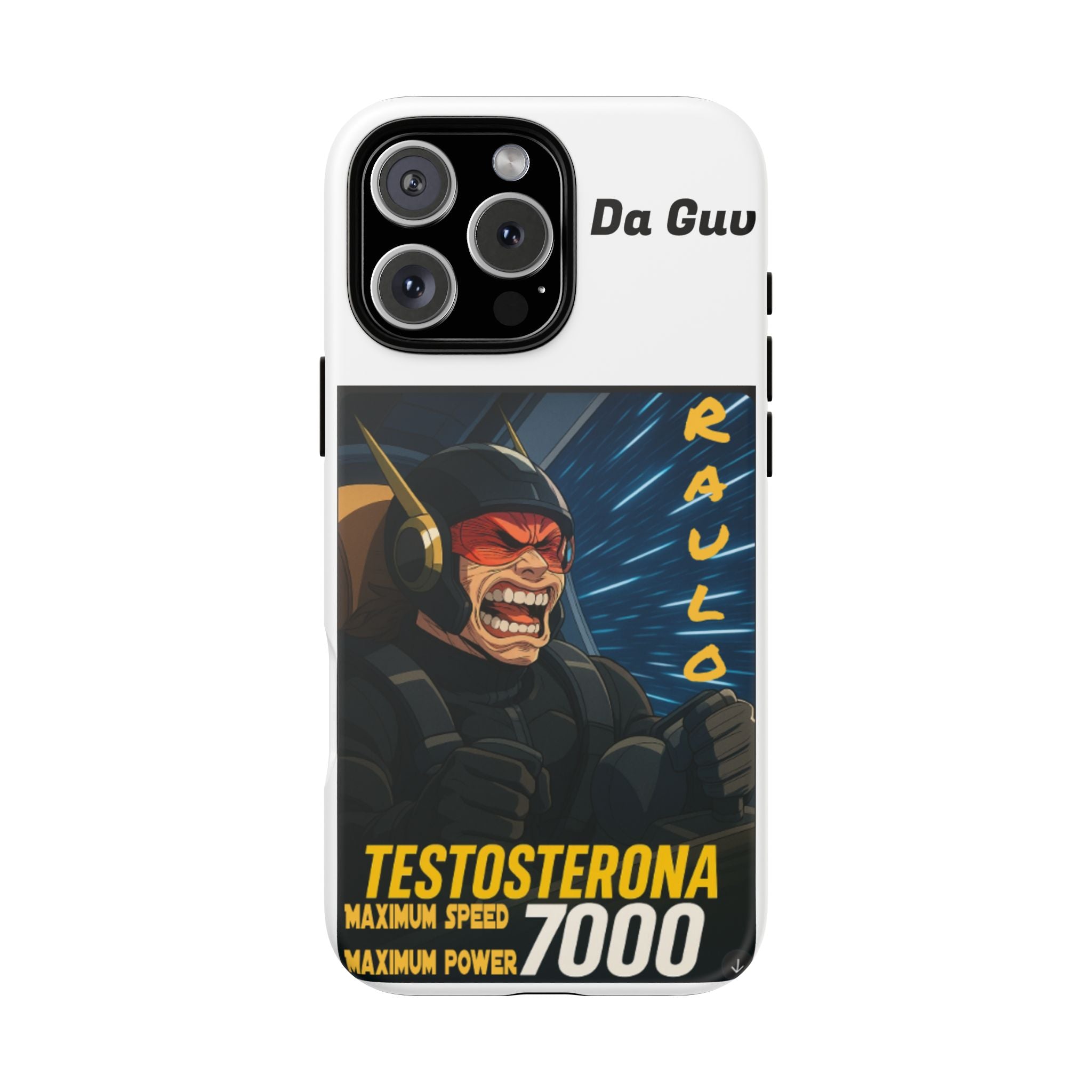 Anime Raulo Tough Cases - Sci-Fi Book Theme, Testosterona 7000, Phone Cover, Protective Shell, Unique Design, Gift for Sci-Fi Fans