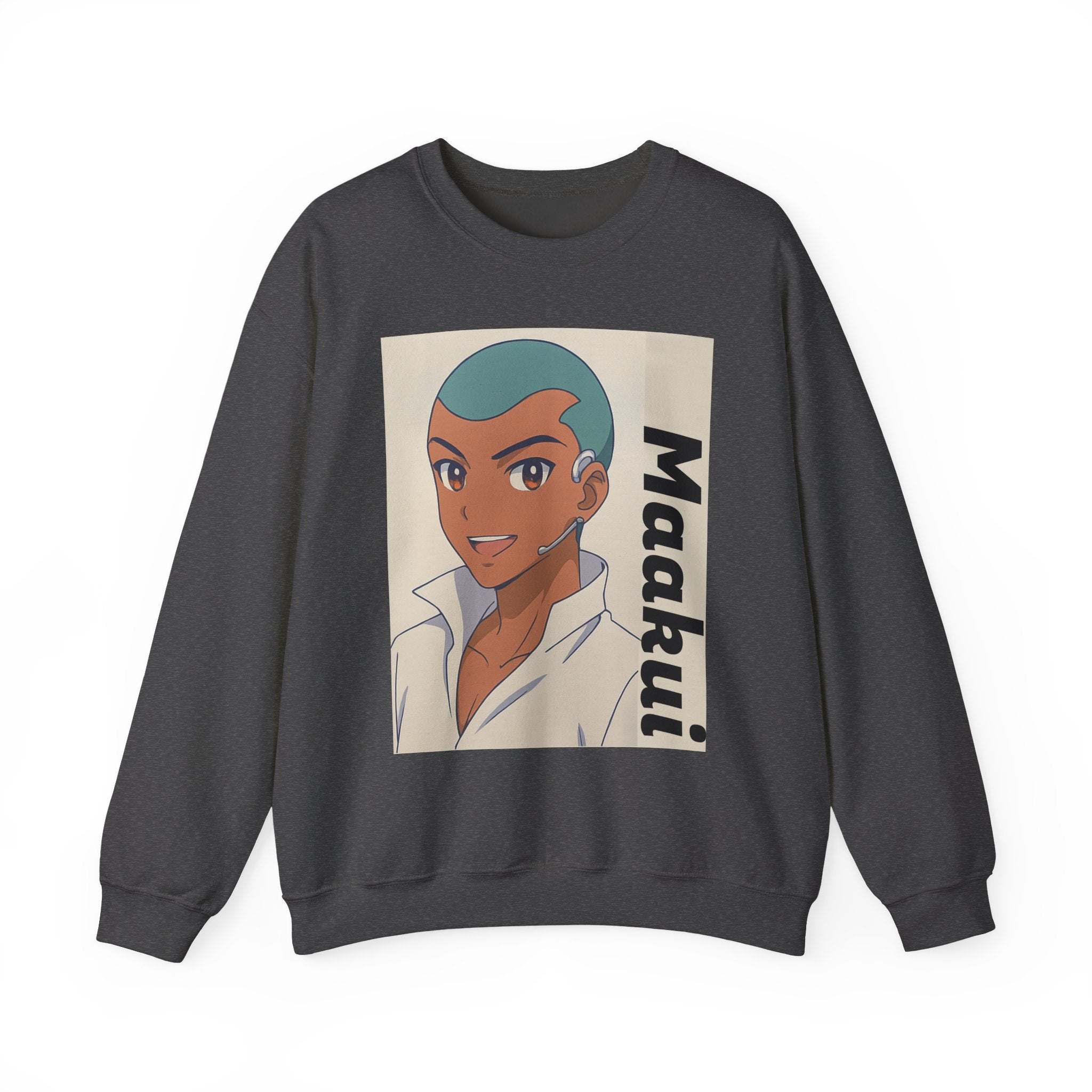 Maakui, anime character Crewneck Sweatshirt - Perfect for Everyday Wear, Unique Gift, Cozy Fashion