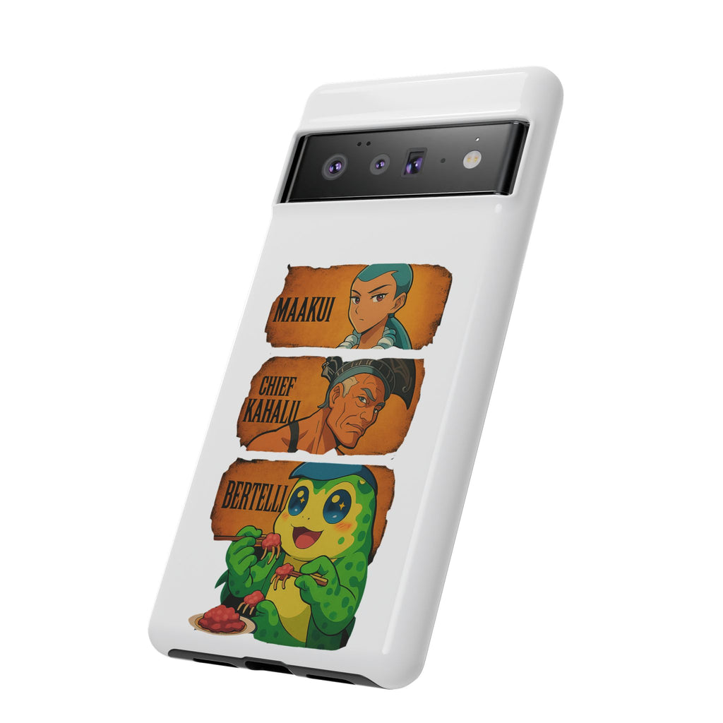 Tough Cases - Anime Phone Case Featuring Maakui, Chief Kahaili, and Bertelli, Great Gift for Fans, Personalized, Trendy, Durable