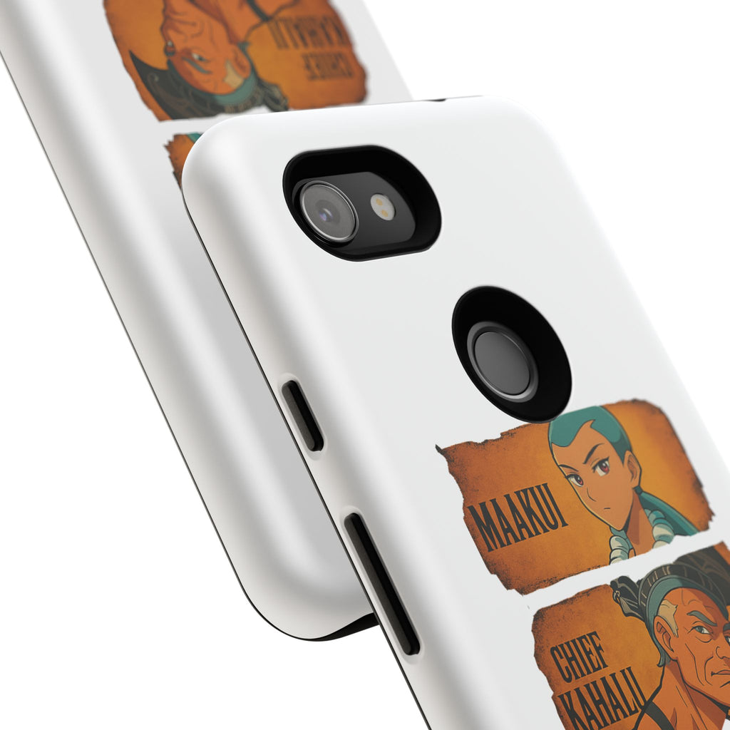 Tough Cases - Anime Phone Case Featuring Maakui, Chief Kahaili, and Bertelli, Great Gift for Fans, Personalized, Trendy, Durable