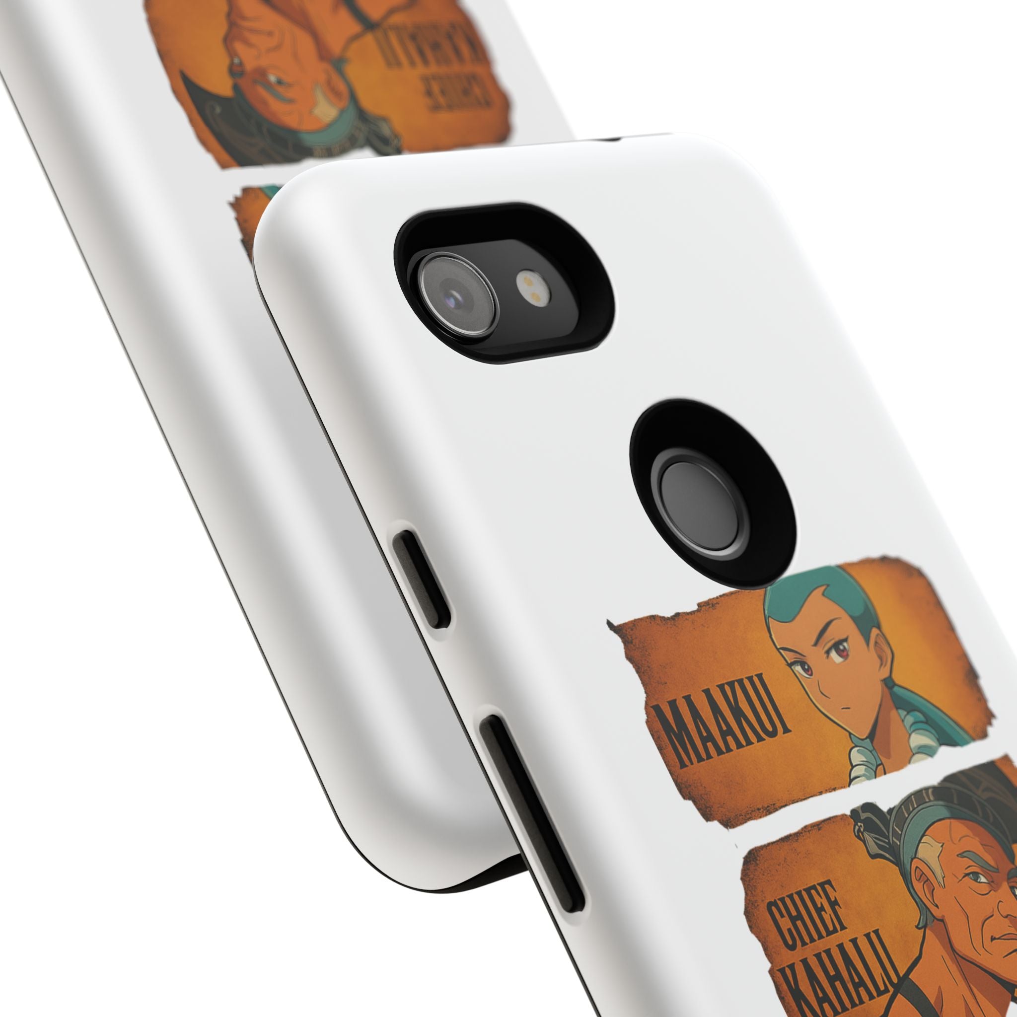 Tough Cases - Anime Phone Case Featuring Maakui, Chief Kahaili, and Bertelli, Great Gift for Fans, Personalized, Trendy, Durable