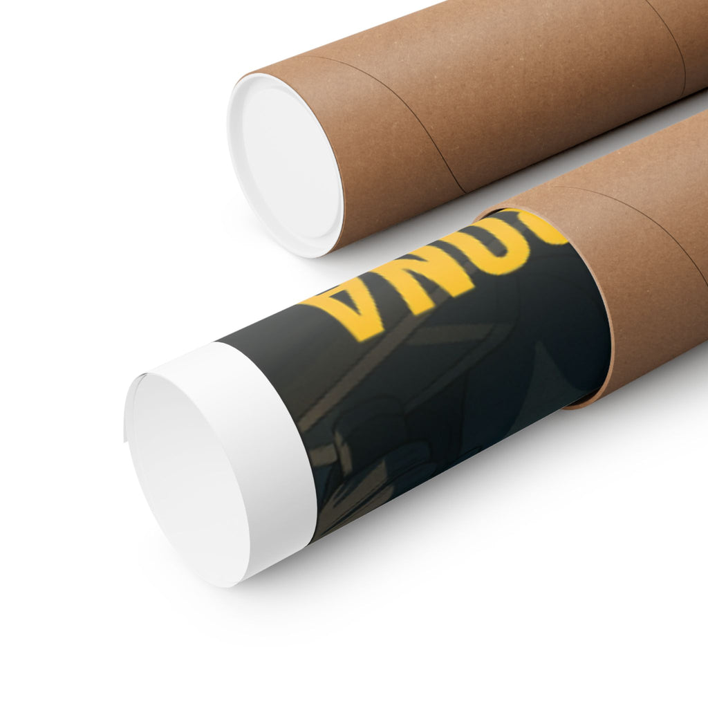 Vertical Poster, Sci-Fi Anime Raulo Driving Testosterona 7000 from Da Guv Book, Matte Wall Art, Home Decor Print, Room Decoration