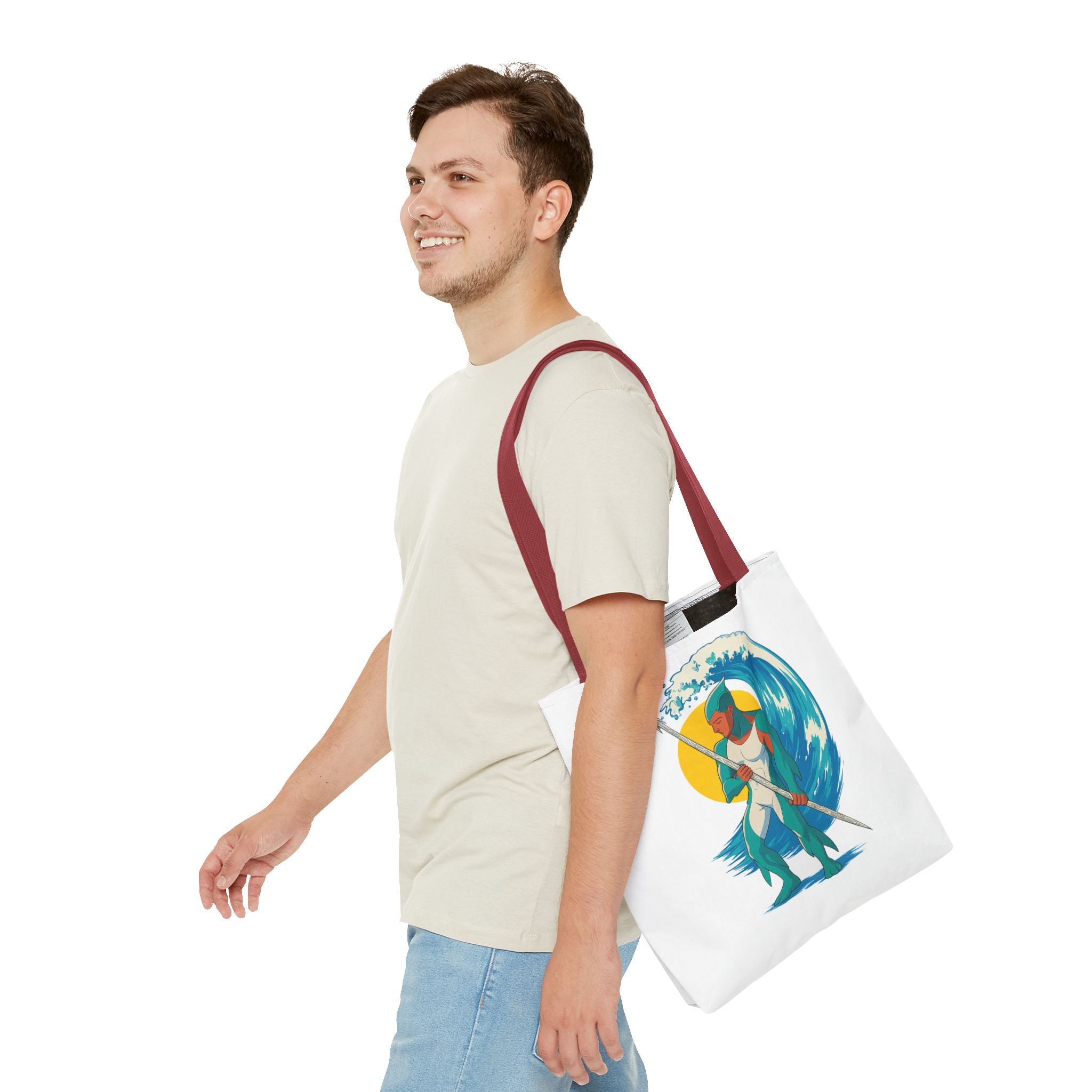 Anime Aljandro Tote Bag - Stylish Eco-Friendly Bag, Unique Gift, Beach Tote, Everyday Carry, Graphic Art Bag