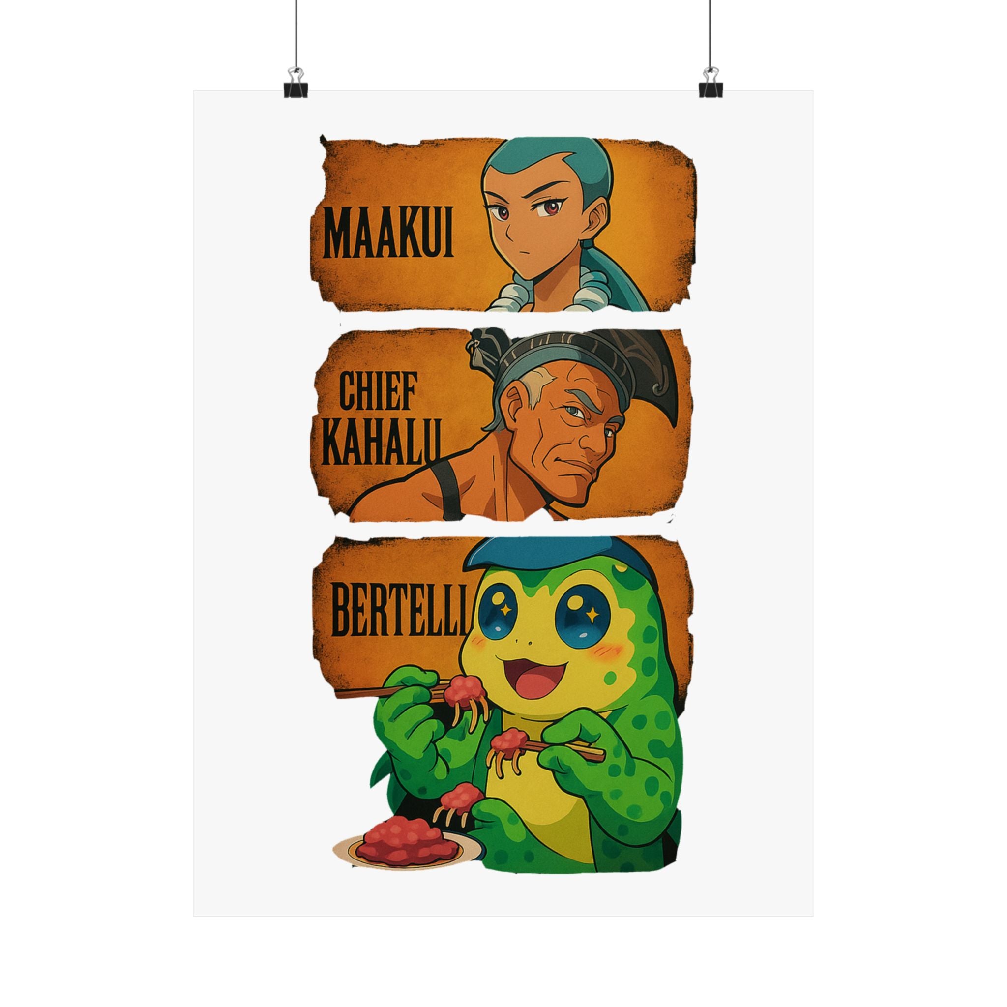 Whimsical Character Posters, Art Prints for Kids, Nature Decor, Anime Wall Art, Unique Home Decoration