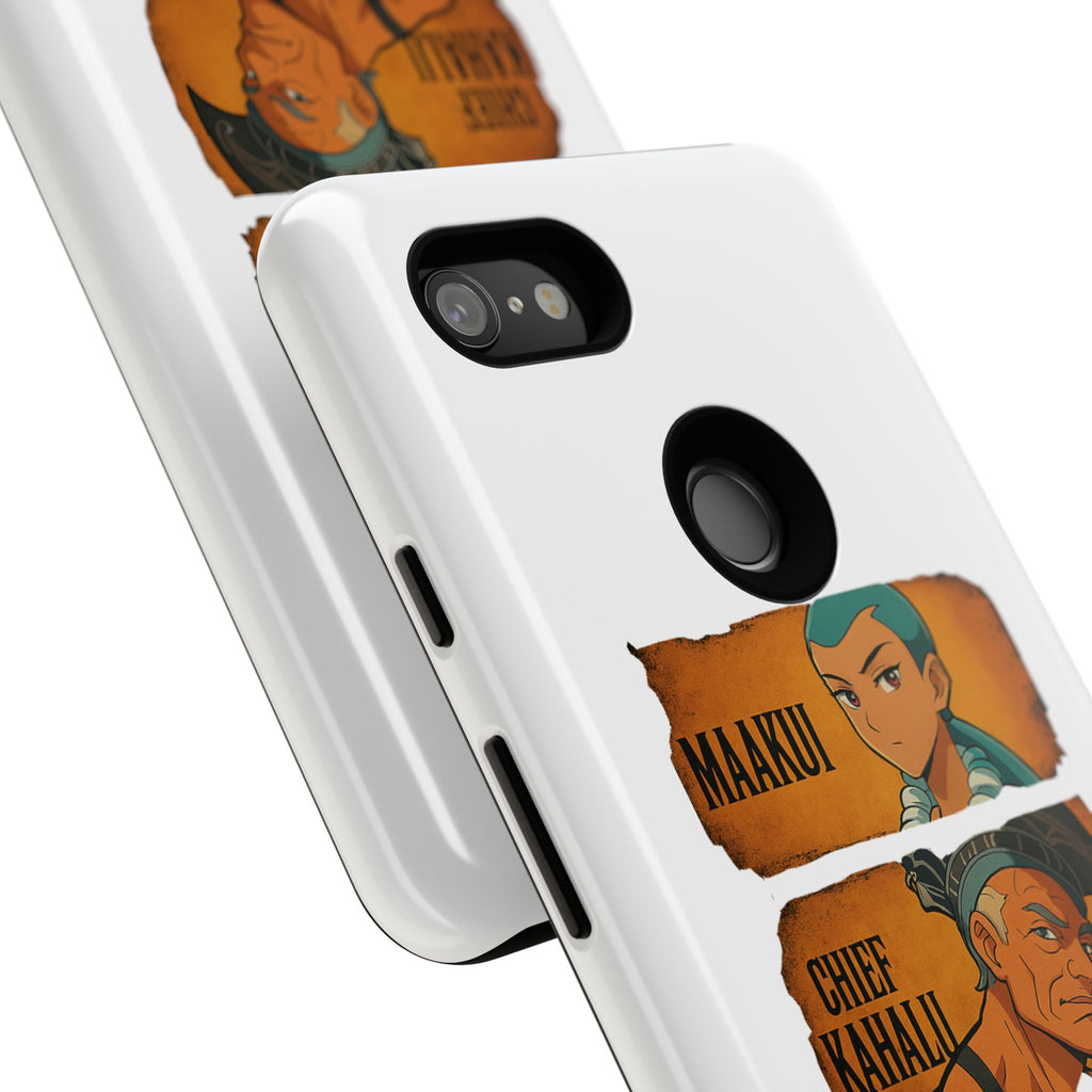 Tough Cases - Anime Phone Case Featuring Maakui, Chief Kahaili, and Bertelli, Great Gift for Fans, Personalized, Trendy, Durable