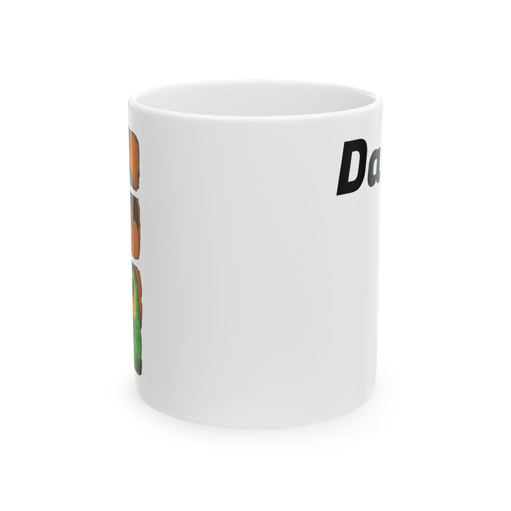 Fun Ceramic Mug for Coffee Lovers, Mug Gift for Friends, Unique Gift Idea for Birthdays, Funny Office Mug, Customizable Drinkware