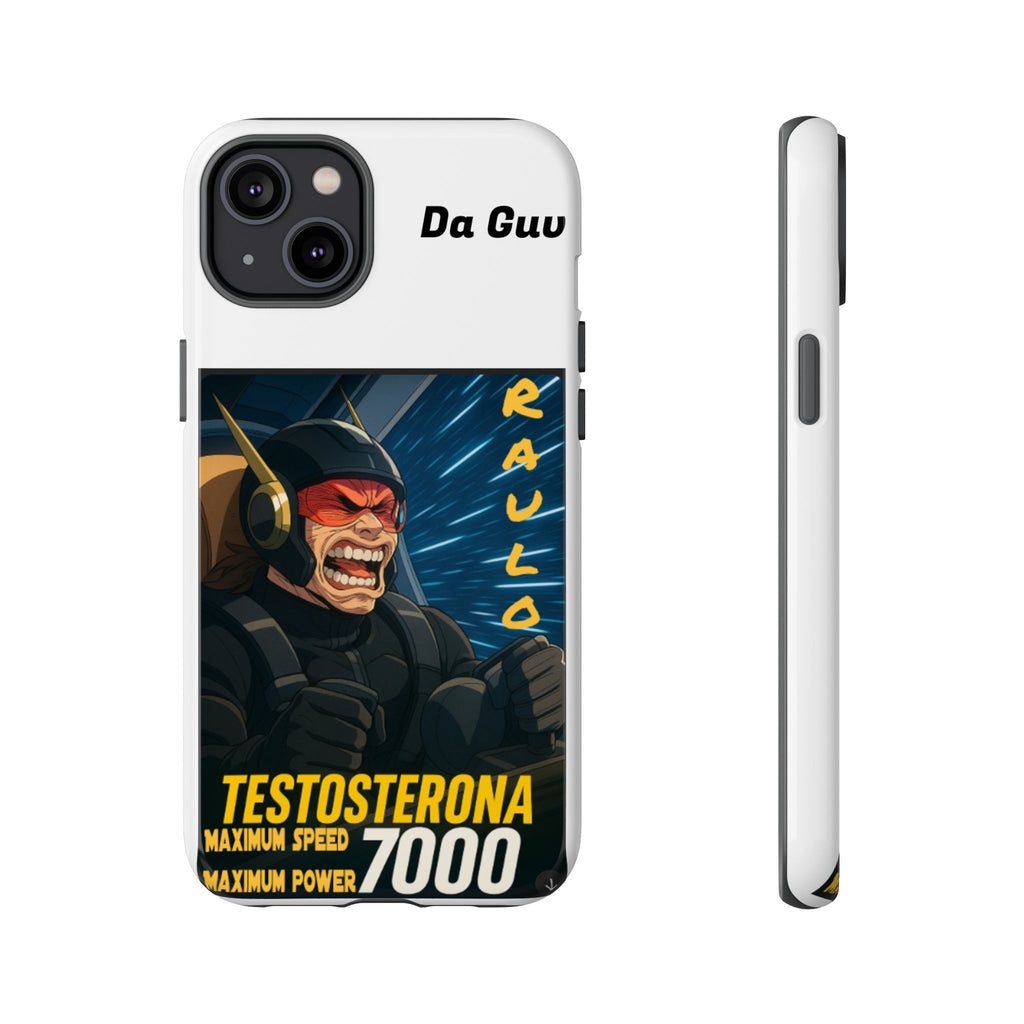 Anime Raulo Tough Cases - Sci-Fi Book Theme, Testosterona 7000, Phone Cover, Protective Shell, Unique Design, Gift for Sci-Fi Fans