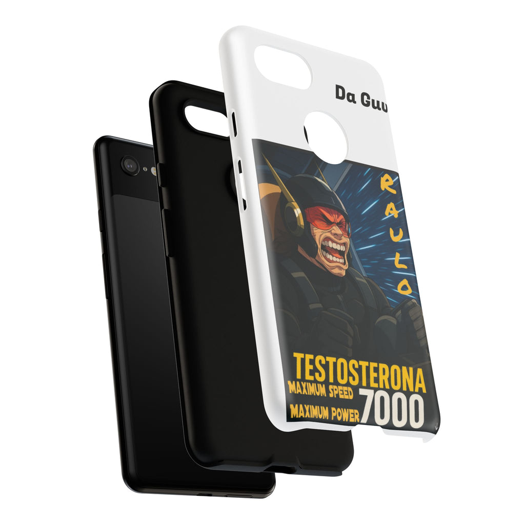 Anime Raulo Tough Cases - Sci-Fi Book Theme, Testosterona 7000, Phone Cover, Protective Shell, Unique Design, Gift for Sci-Fi Fans