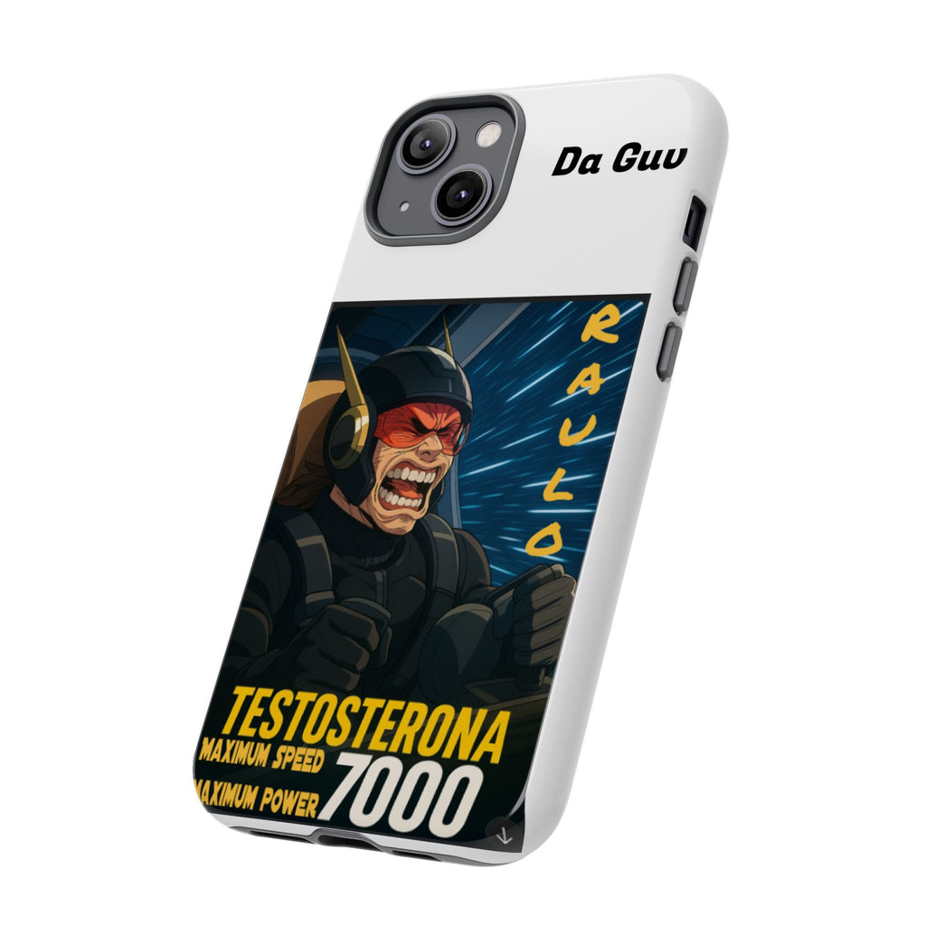 Anime Raulo Tough Cases - Sci-Fi Book Theme, Testosterona 7000, Phone Cover, Protective Shell, Unique Design, Gift for Sci-Fi Fans