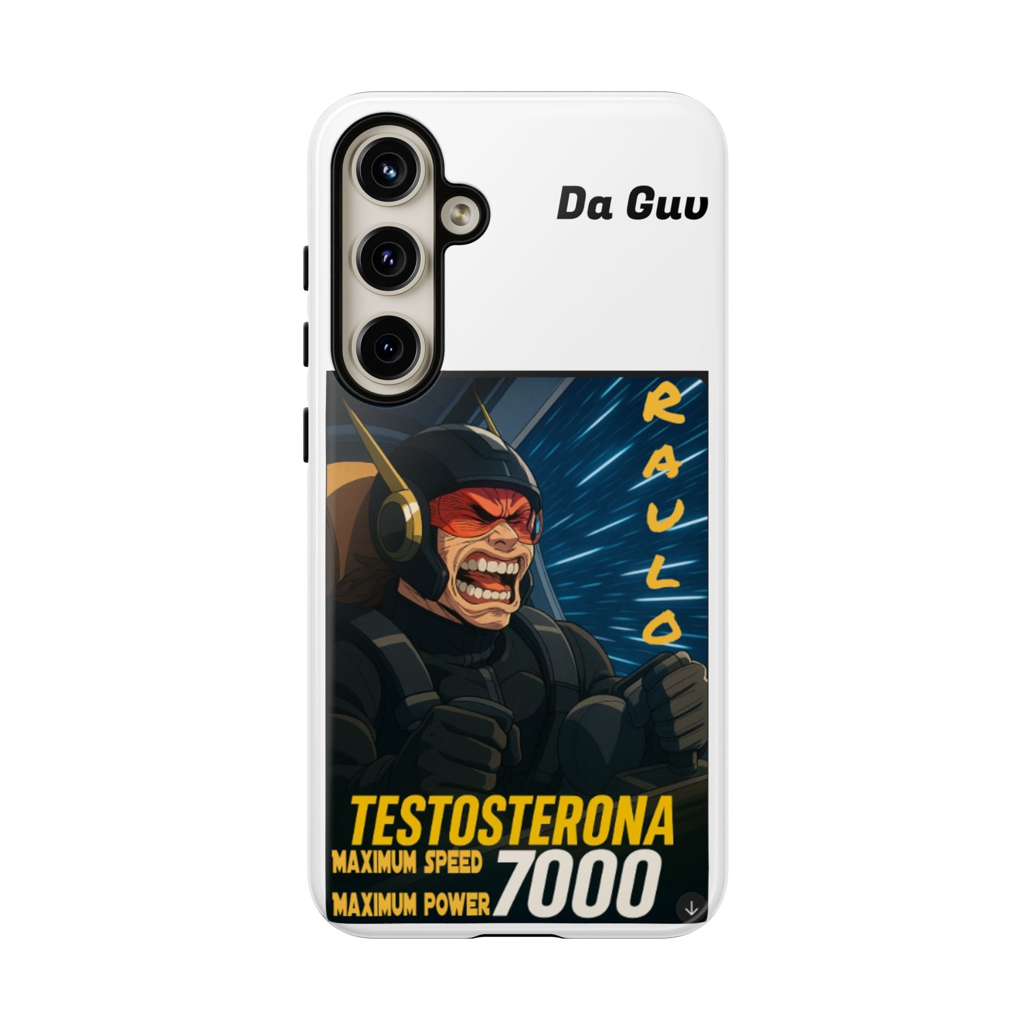 Anime Raulo Tough Cases - Sci-Fi Book Theme, Testosterona 7000, Phone Cover, Protective Shell, Unique Design, Gift for Sci-Fi Fans