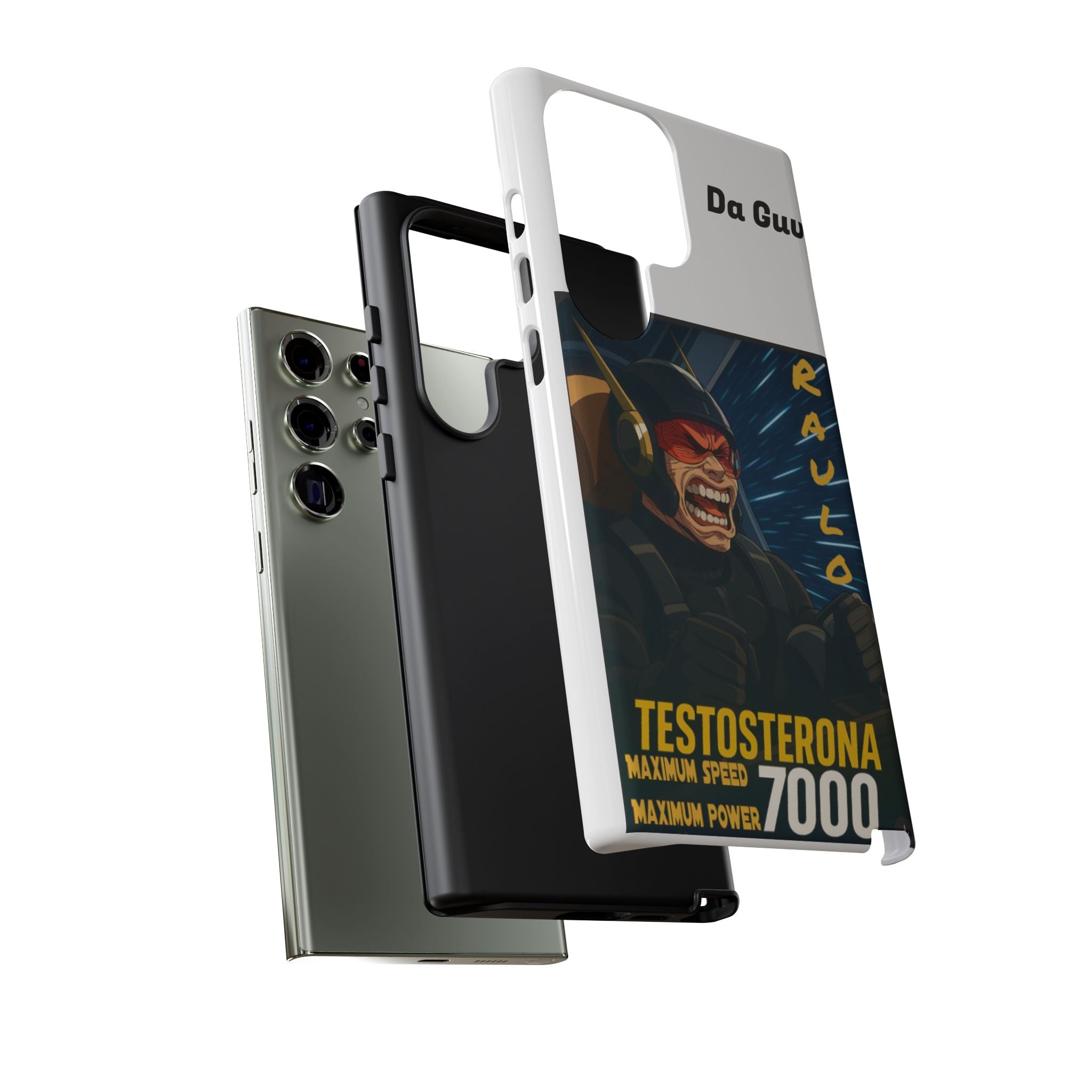 Anime Raulo Tough Cases - Sci-Fi Book Theme, Testosterona 7000, Phone Cover, Protective Shell, Unique Design, Gift for Sci-Fi Fans
