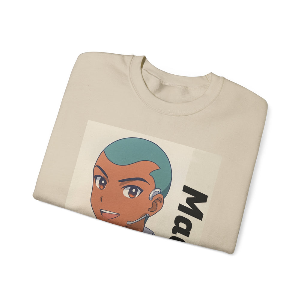 Maakui, anime character Crewneck Sweatshirt - Perfect for Everyday Wear, Unique Gift, Cozy Fashion