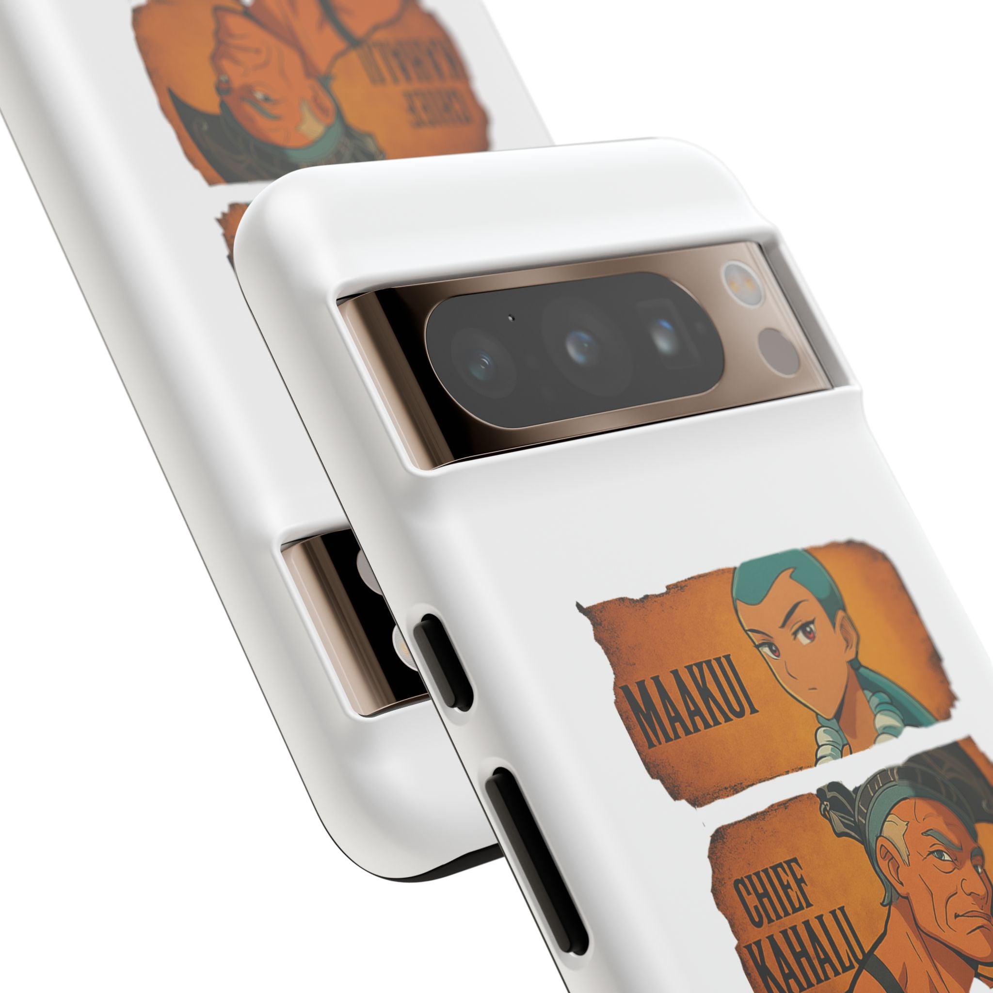 Tough Cases - Anime Phone Case Featuring Maakui, Chief Kahaili, and Bertelli, Great Gift for Fans, Personalized, Trendy, Durable