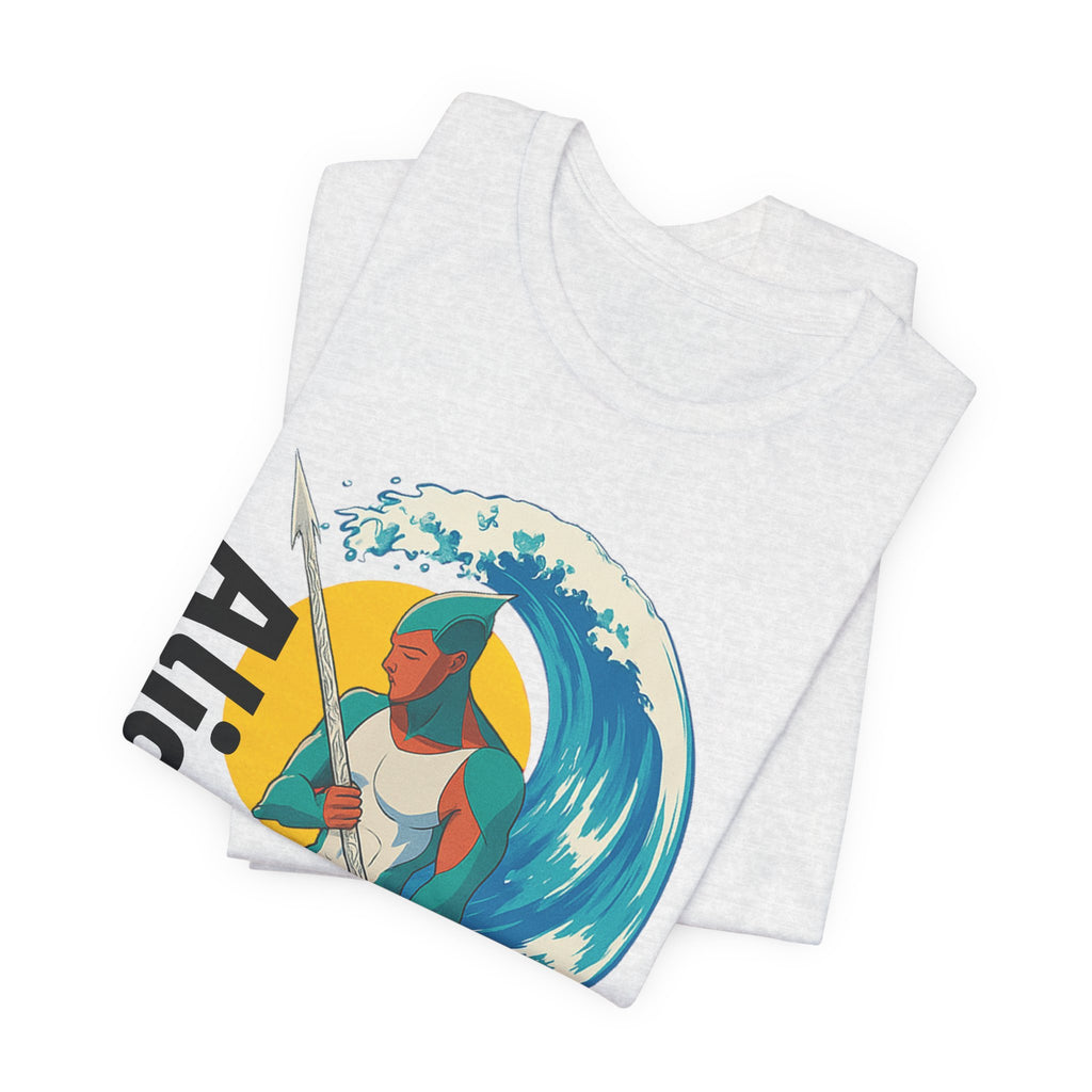 Aljandro Wave Warrior T-Shirt — Personalized 'Aljandro' Surf Guardian Tee