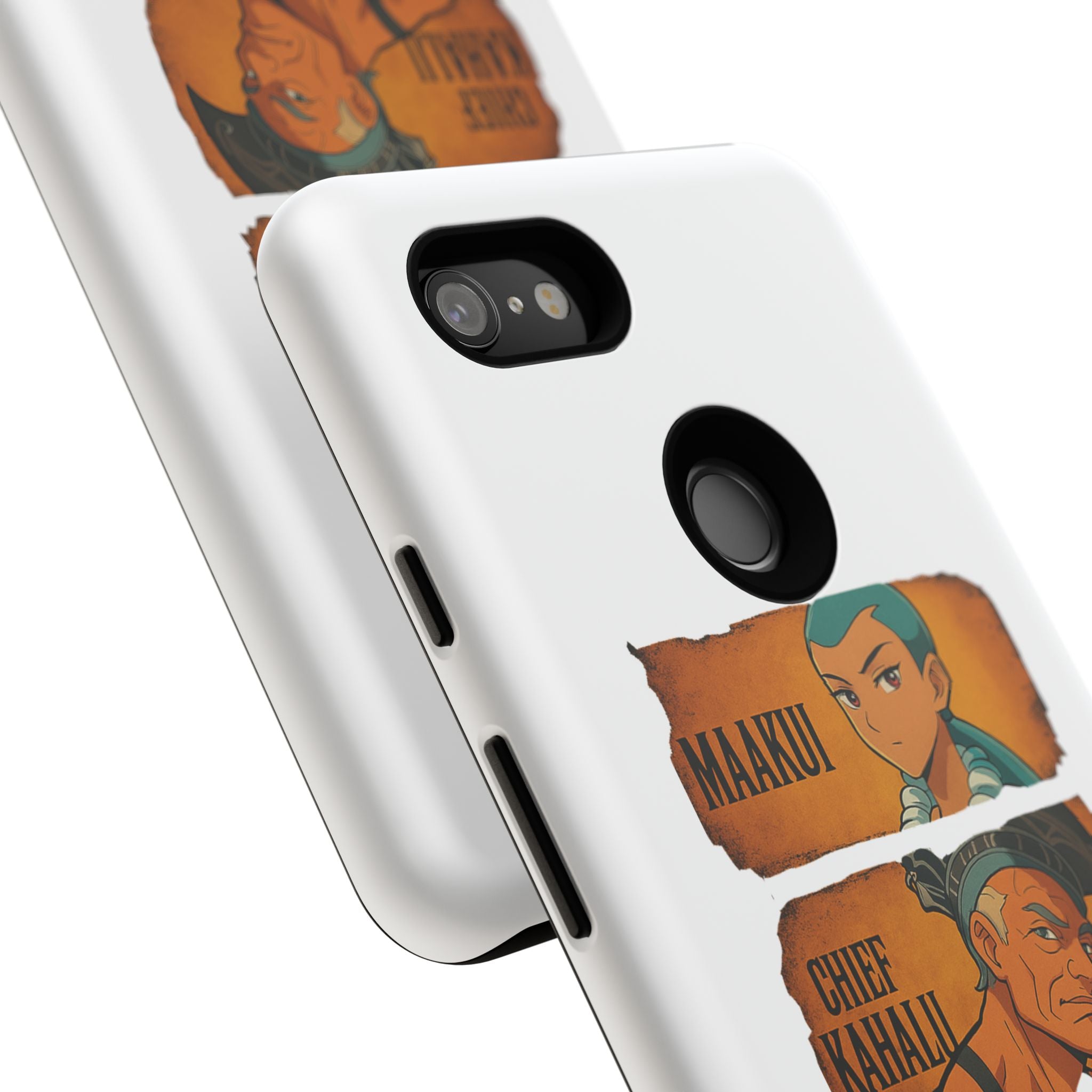 Tough Cases - Anime Phone Case Featuring Maakui, Chief Kahaili, and Bertelli, Great Gift for Fans, Personalized, Trendy, Durable