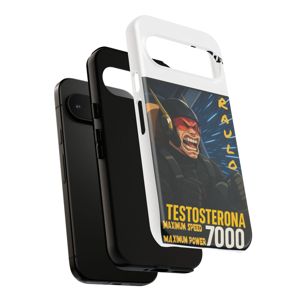 Anime Raulo Tough Cases - Sci-Fi Book Theme, Testosterona 7000, Phone Cover, Protective Shell, Unique Design, Gift for Sci-Fi Fans
