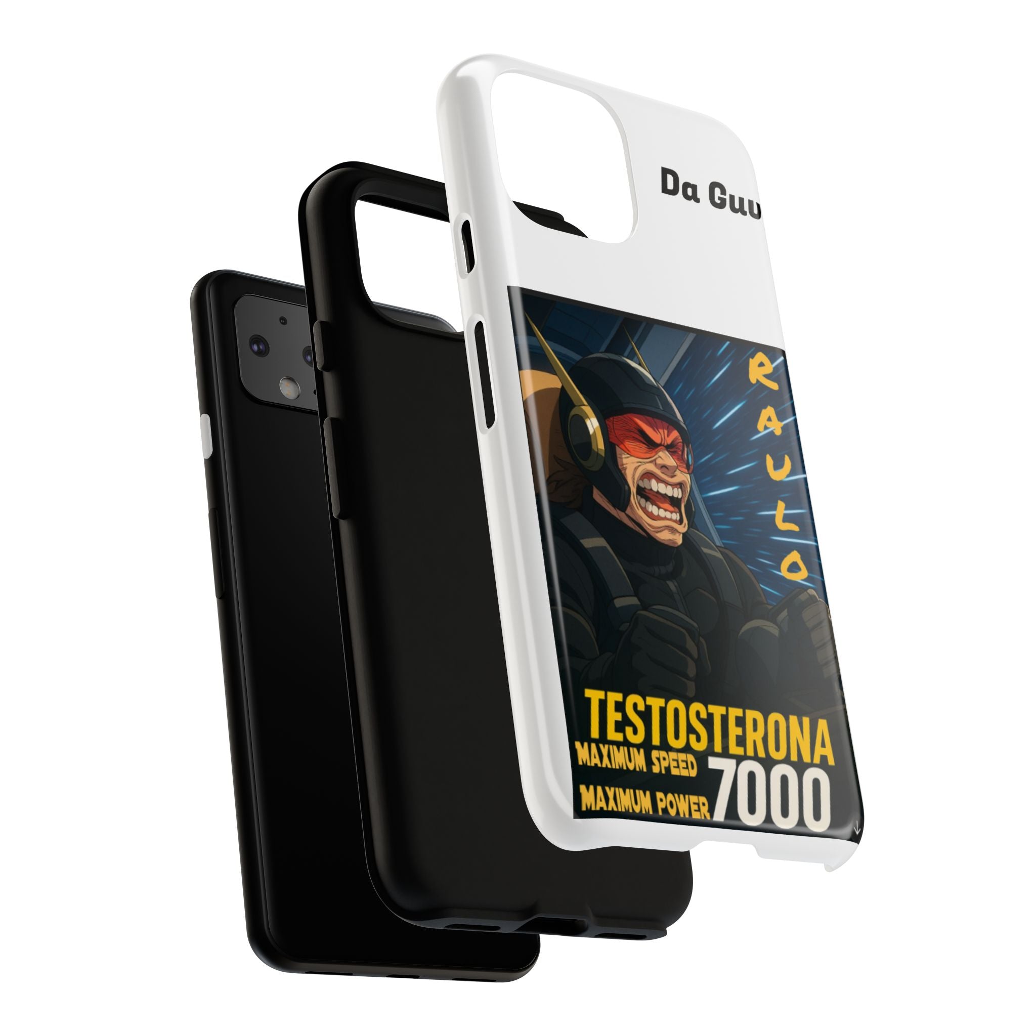 Anime Raulo Tough Cases - Sci-Fi Book Theme, Testosterona 7000, Phone Cover, Protective Shell, Unique Design, Gift for Sci-Fi Fans