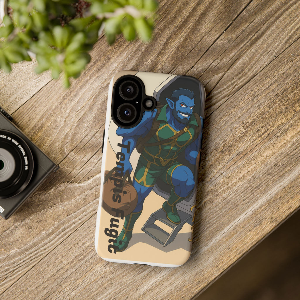 Phone Cases, Anime Tempis Fugit from Da Guv, Sci-Fi Tough Case, Protective Cover, Unique Gift