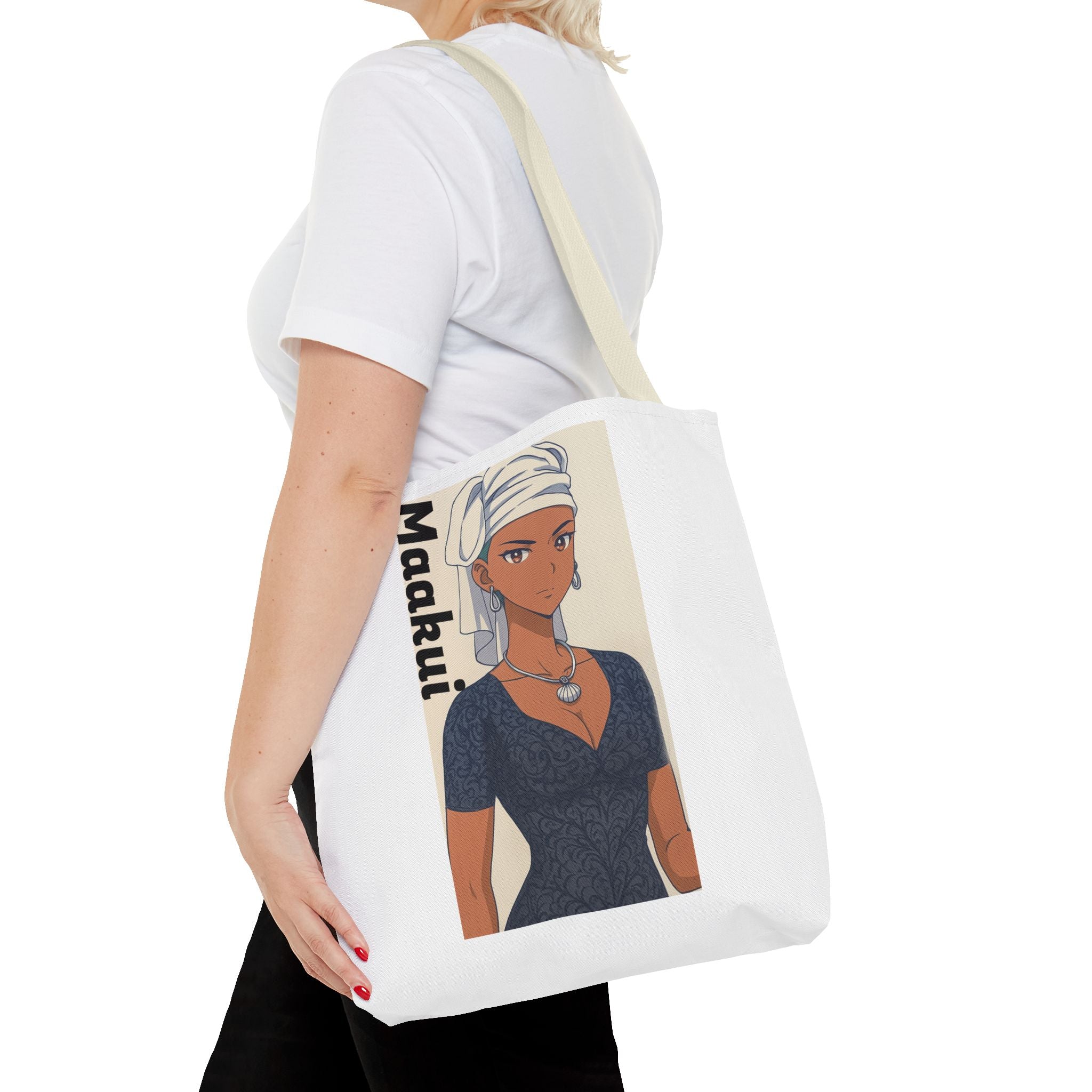 Stylish AOP Tote Bag, Trendy Graphic Reusable Bag, Casual Everyday Carryall, Fashionable Gift for Her, Versatile Shopping Accessory