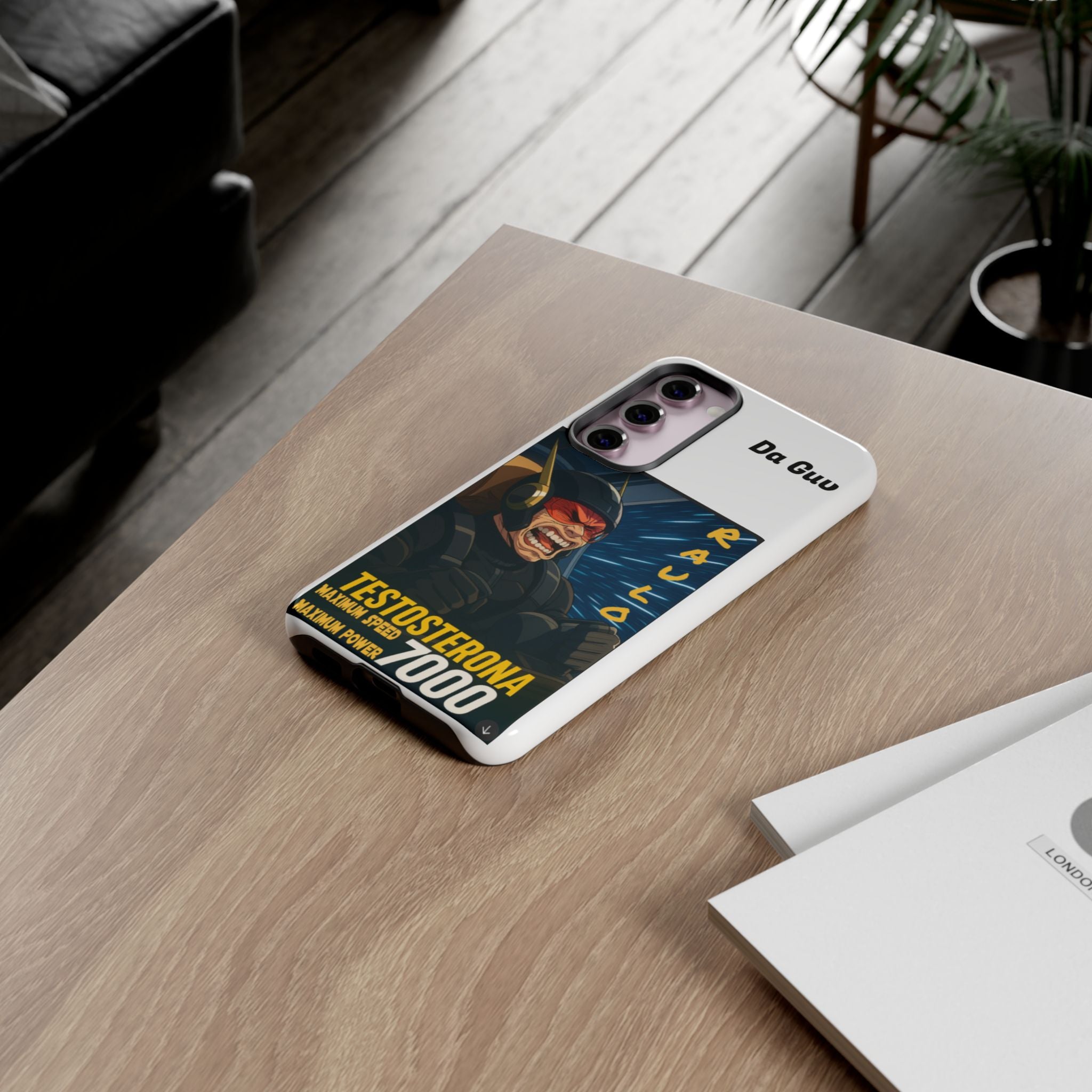 Anime Raulo Tough Cases - Sci-Fi Book Theme, Testosterona 7000, Phone Cover, Protective Shell, Unique Design, Gift for Sci-Fi Fans